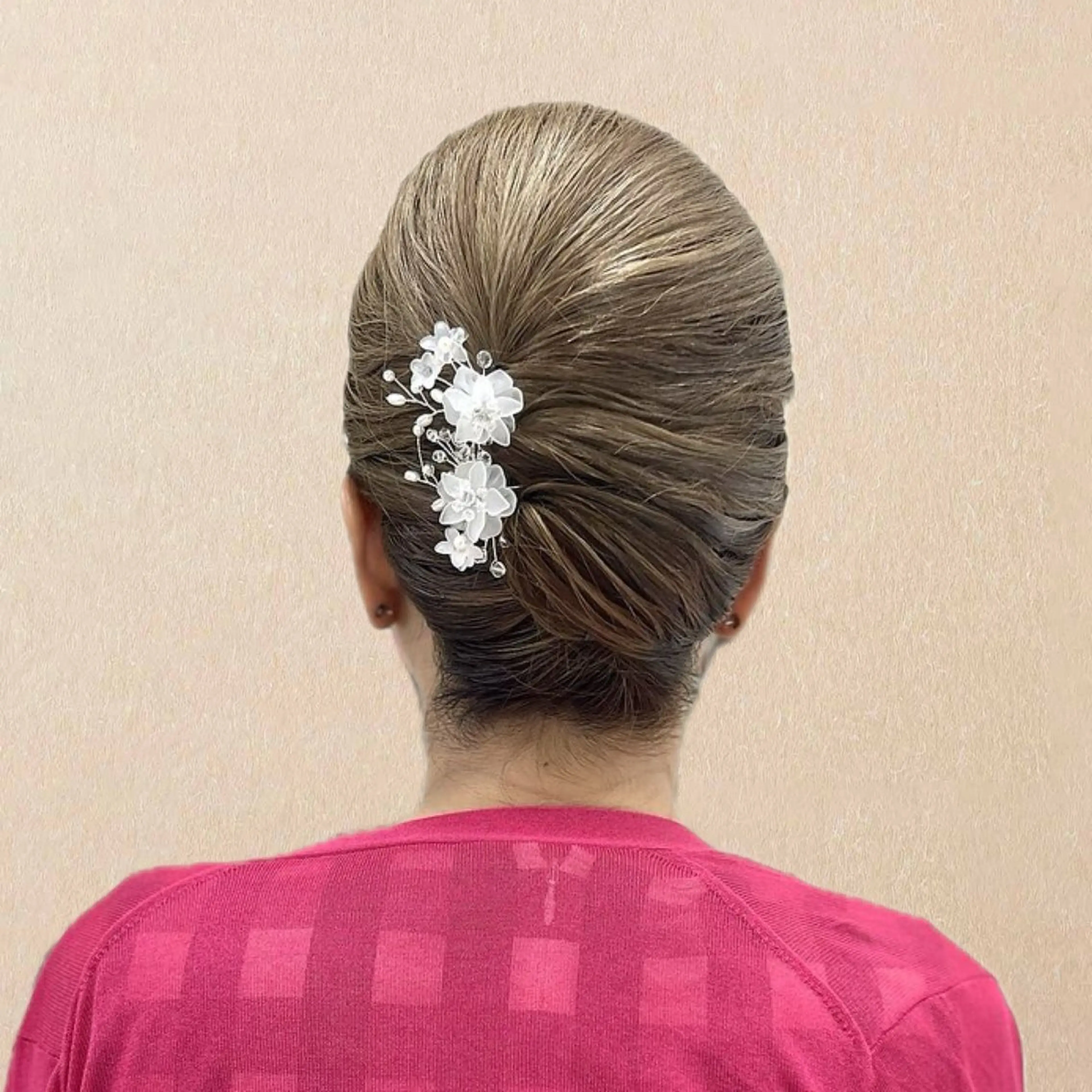 ヘアアレンジ 夜会巻き 似合わせヘアメイク 💐オダギリチアキのヘアスタイル