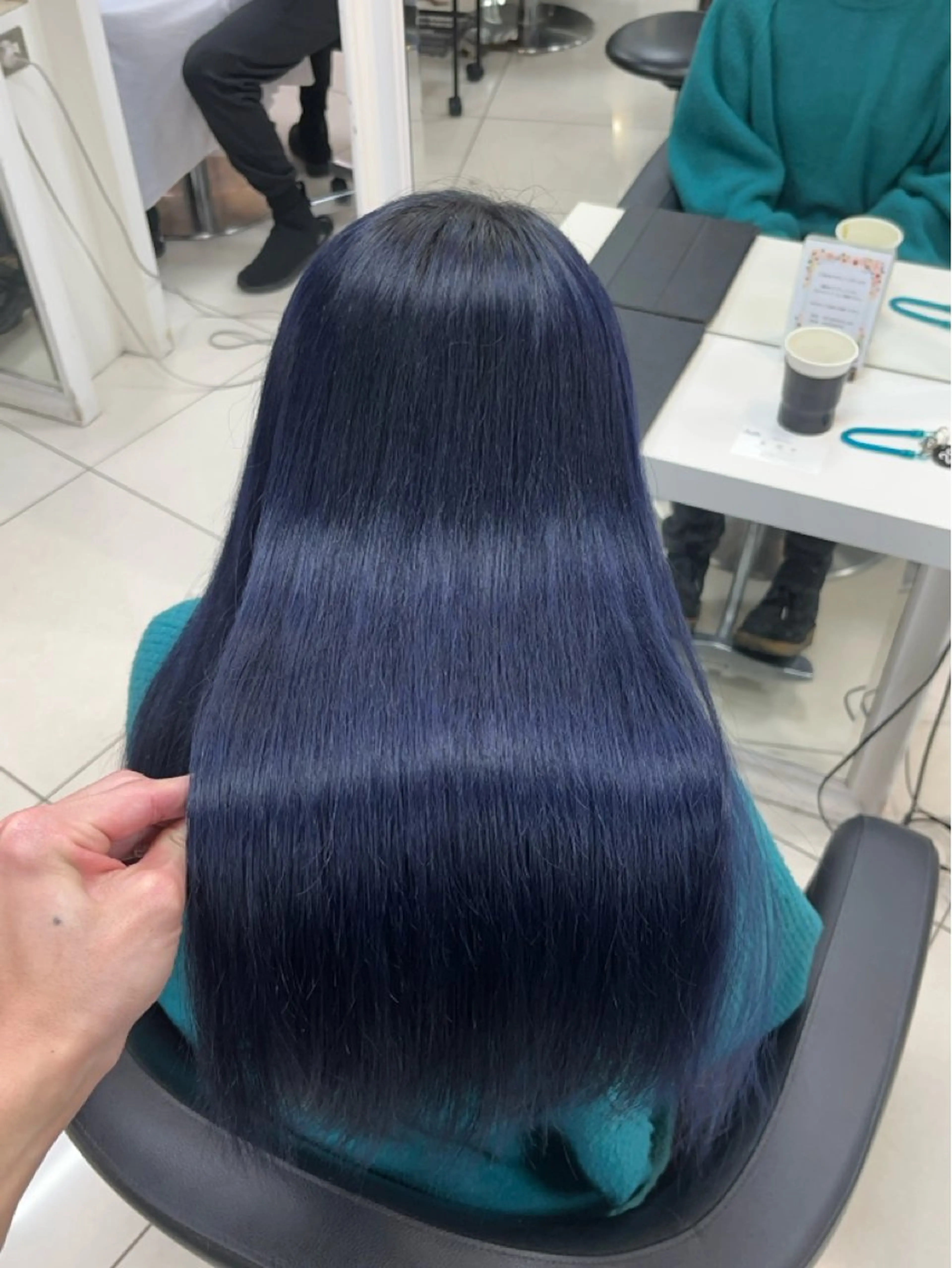 ロング パーマ カット トリートメント 縮毛矯正指名No.1 艶カラー/SHIMAのヘアスタイル