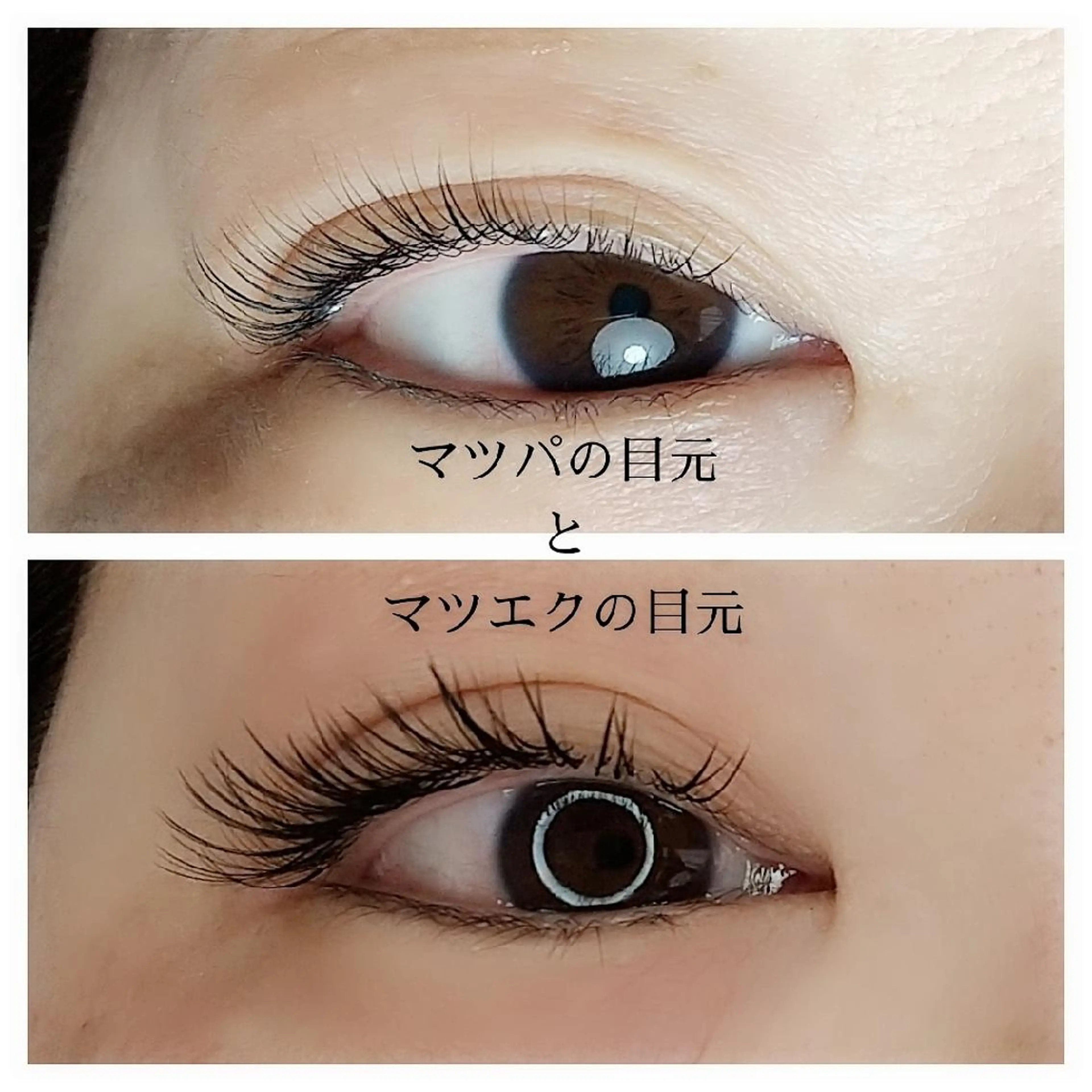 マツエク・マツパ ナチュラル まつげパーマ マツエク Rouge ・ K  　のマツエク・マツパデザイン