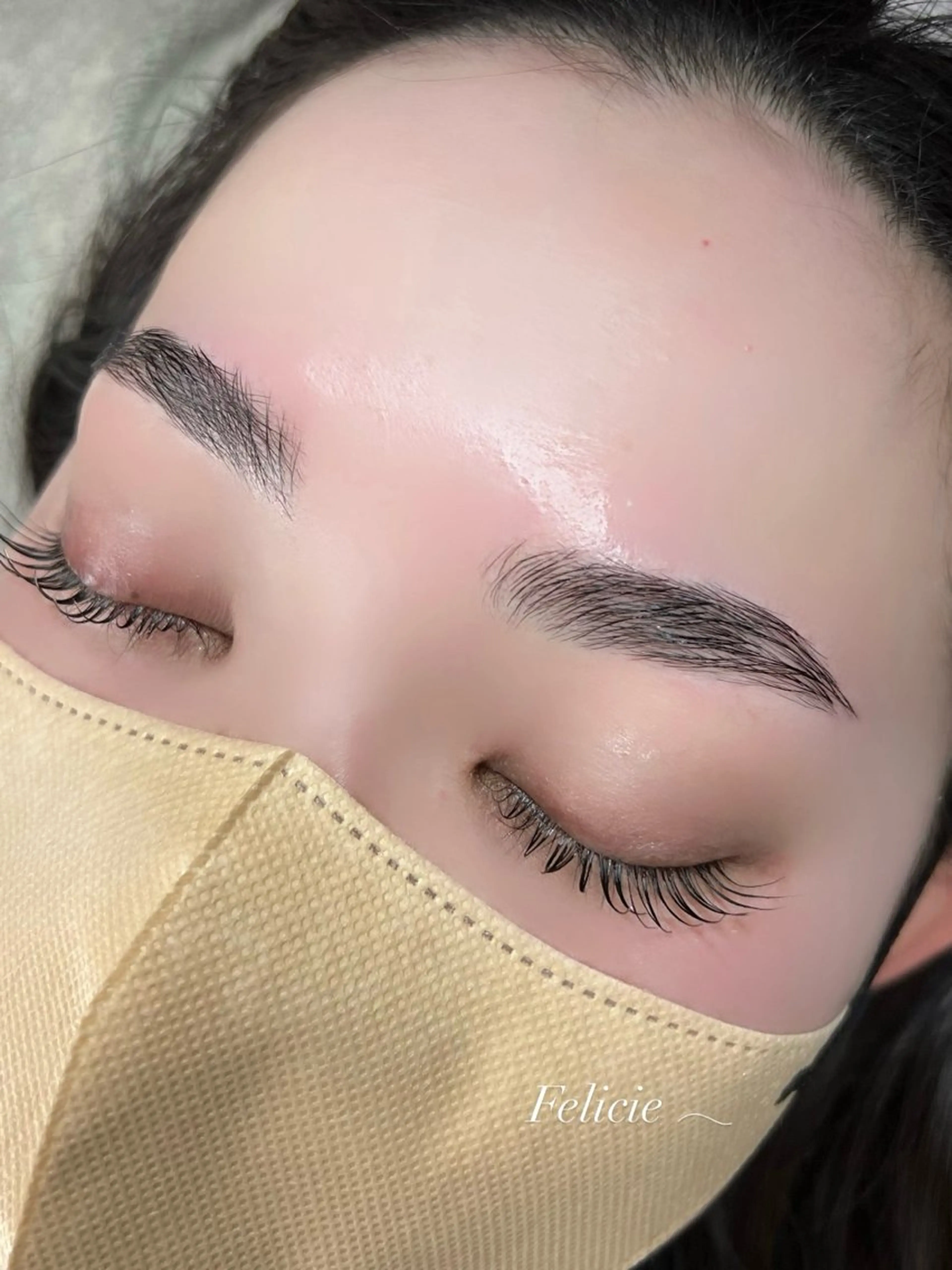 マツエク・マツパ パリジェンヌラッシュリフト ワックス脱毛 眉カット その他(アイブロウ) Felicie＊ Sayakaのマツエク・マツパデザイン