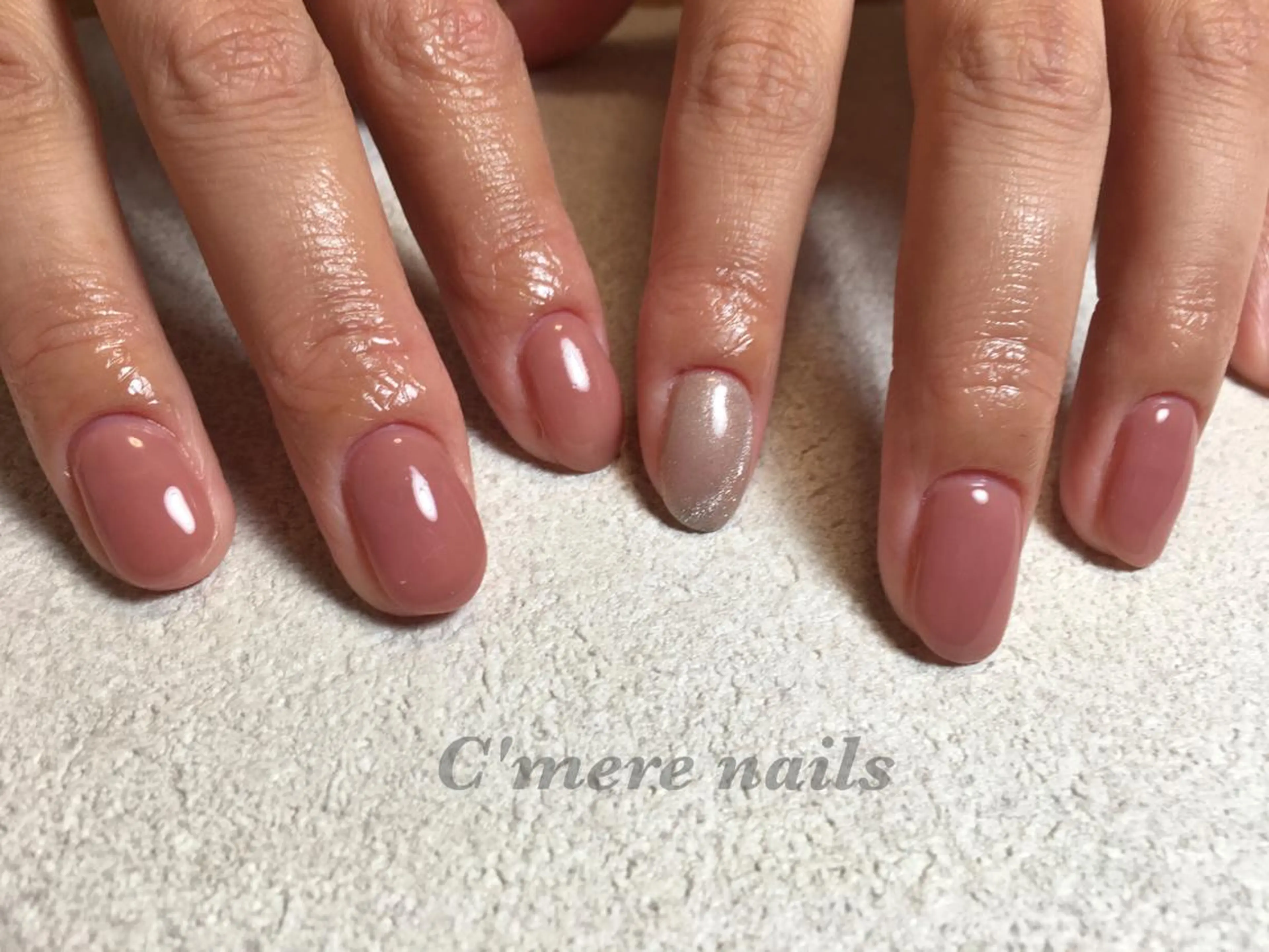 ネイル マグネットネイル ハンドネイル nouva nailsのネイルデザイン