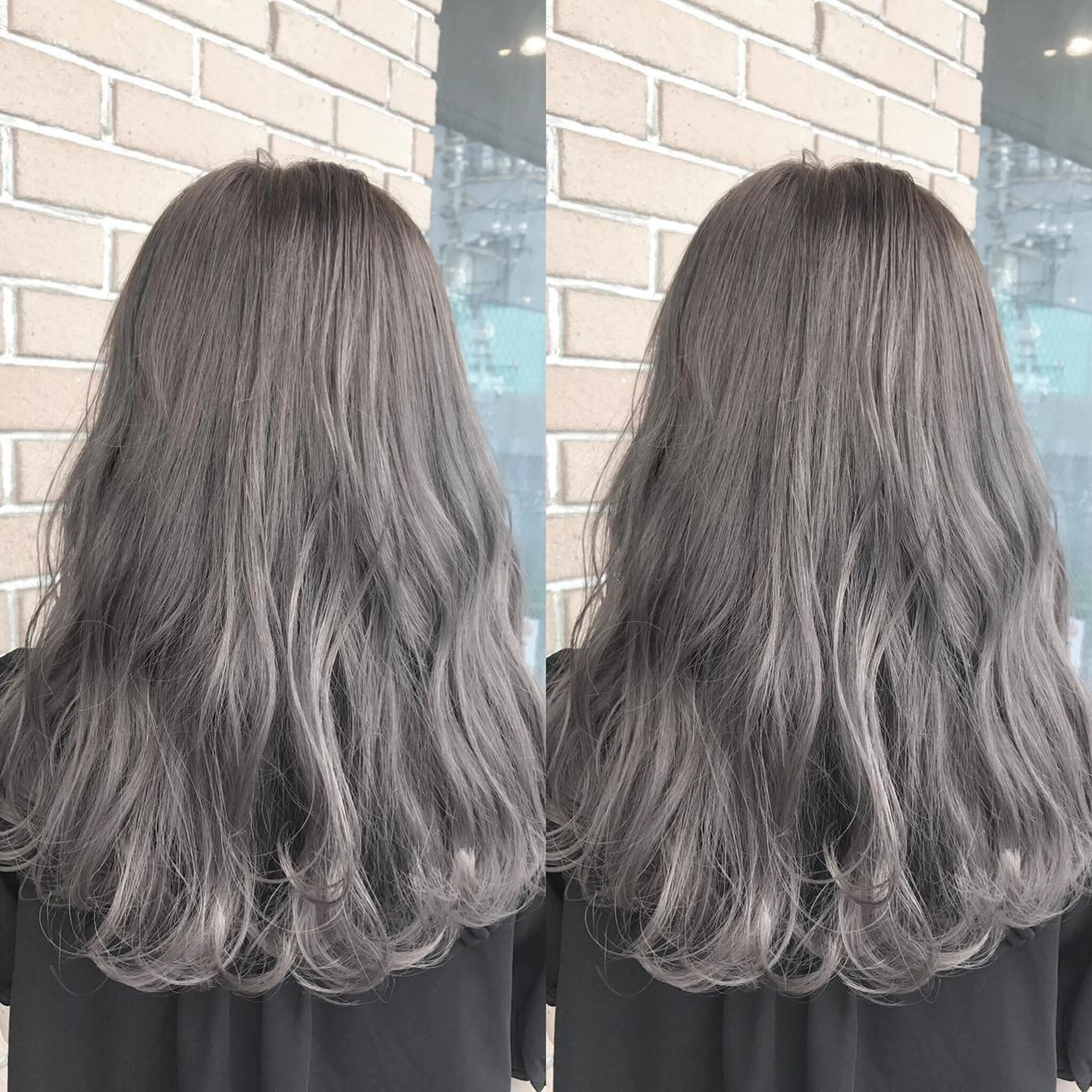 ロング カラー パーマ ヘアアレンジ メンズ キッズ ネイル マツエク・マツパ サロンドミルク 原宿のヘアスタイル