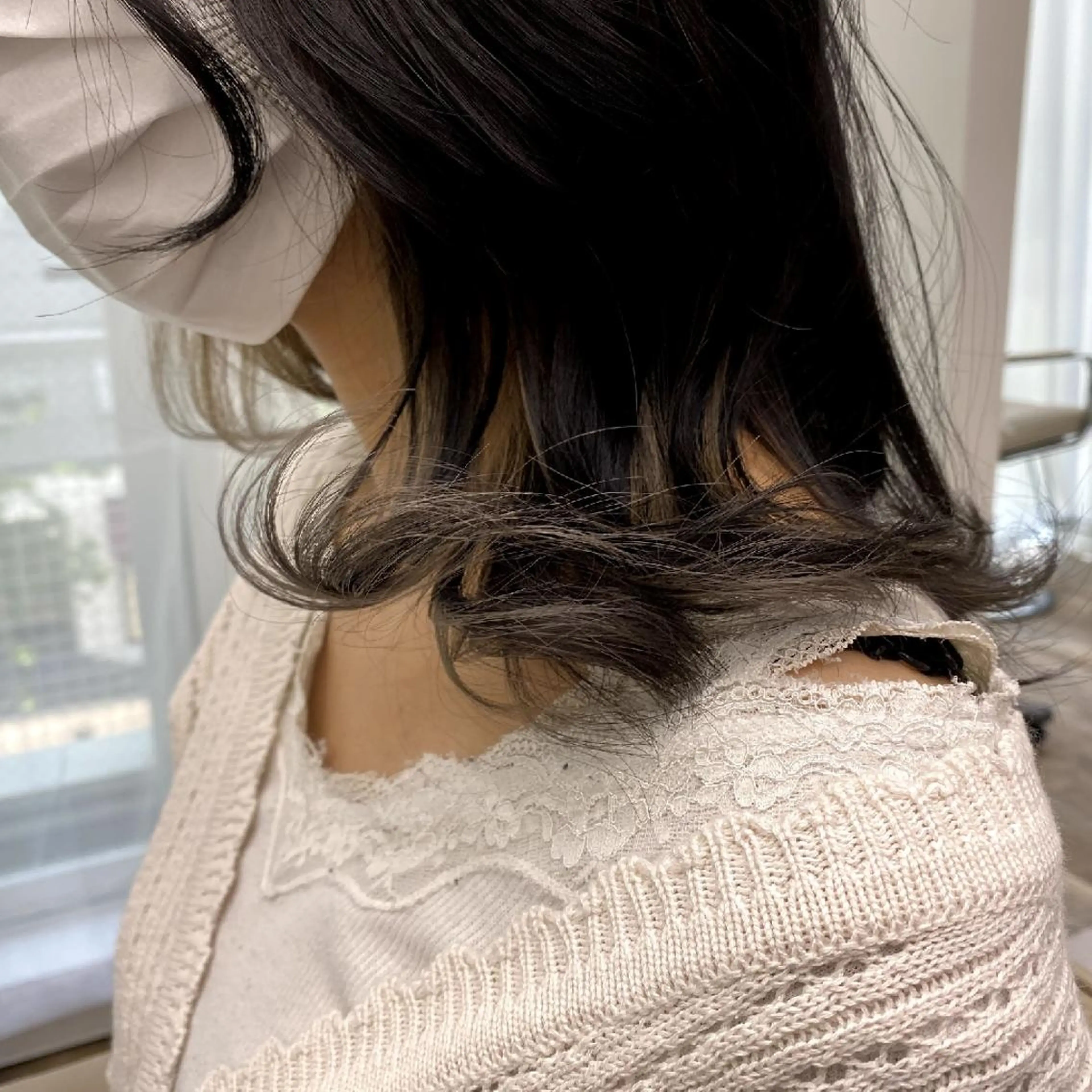 ミディアム カラー 似合わせ小顔カット 🌟神谷 ヨシタカのヘアスタイル