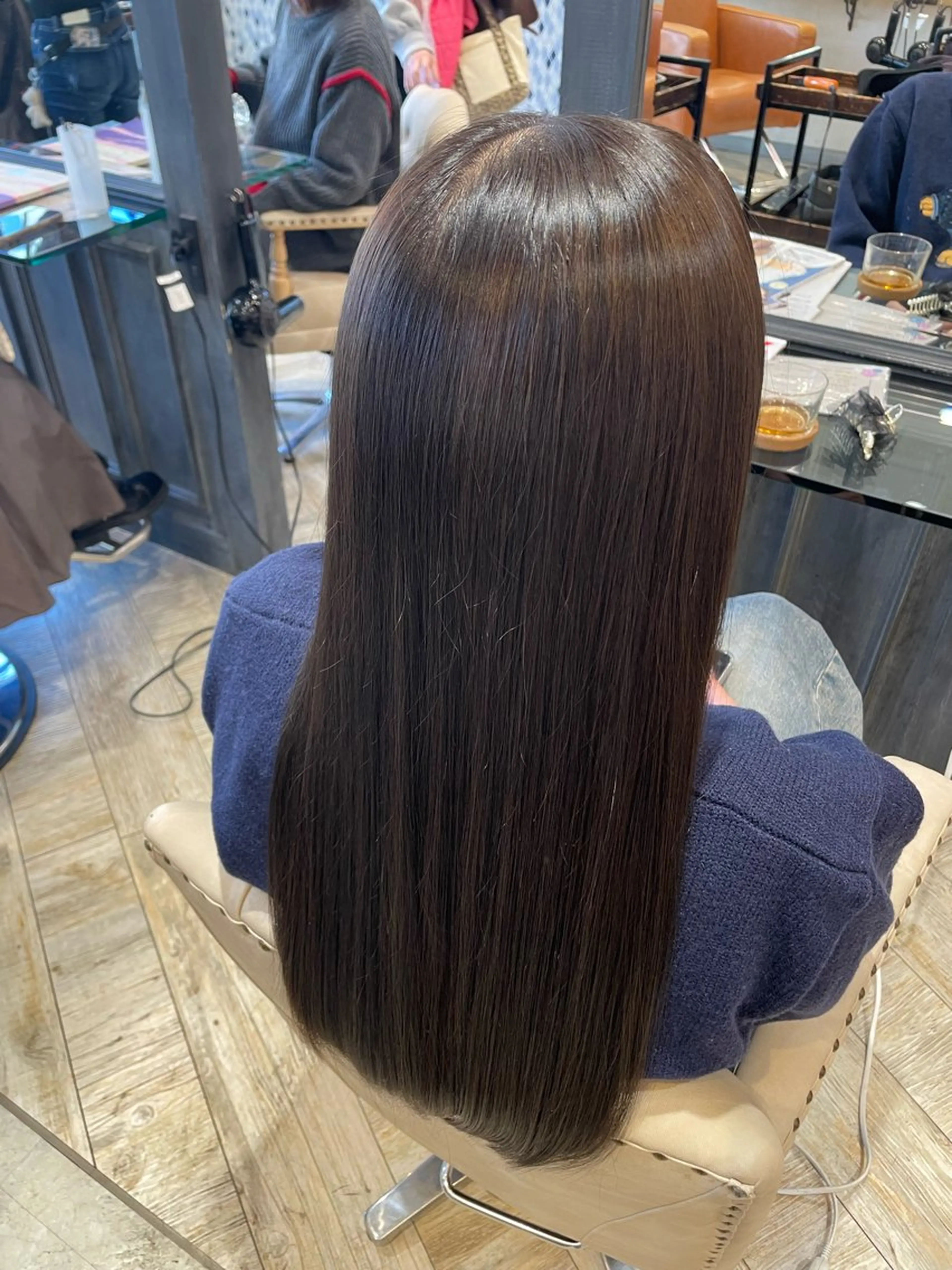 ロング カラー カット ヘアカラー 🌻あらしろ なつき🌻のヘアスタイル