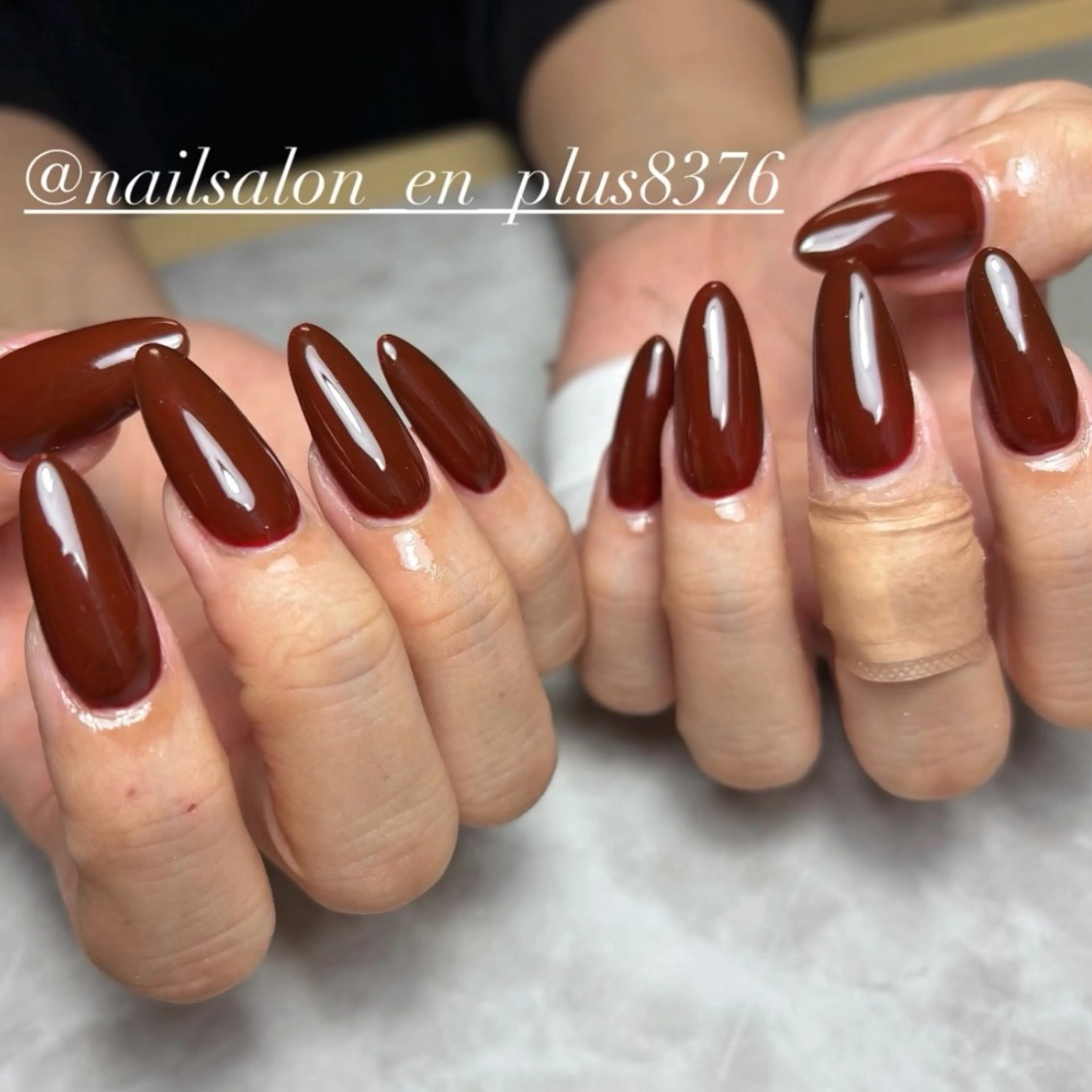 ネイル ワンカラーネイル ネイルチップ ハンドネイル NAILSALON en+所属・NAILSALON en+沖縄市美原のネイルデザイン