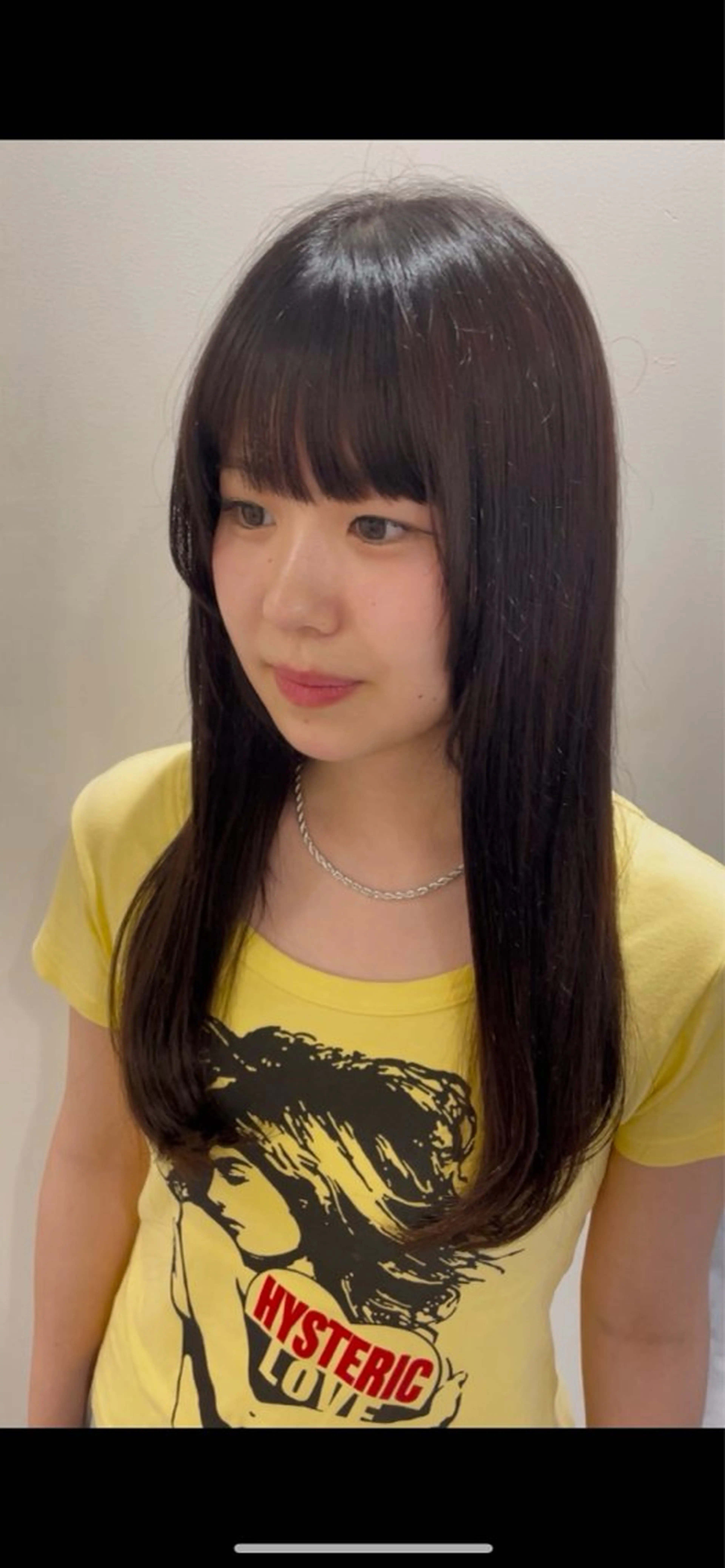 セミロング 京谷 日向のヘアスタイル