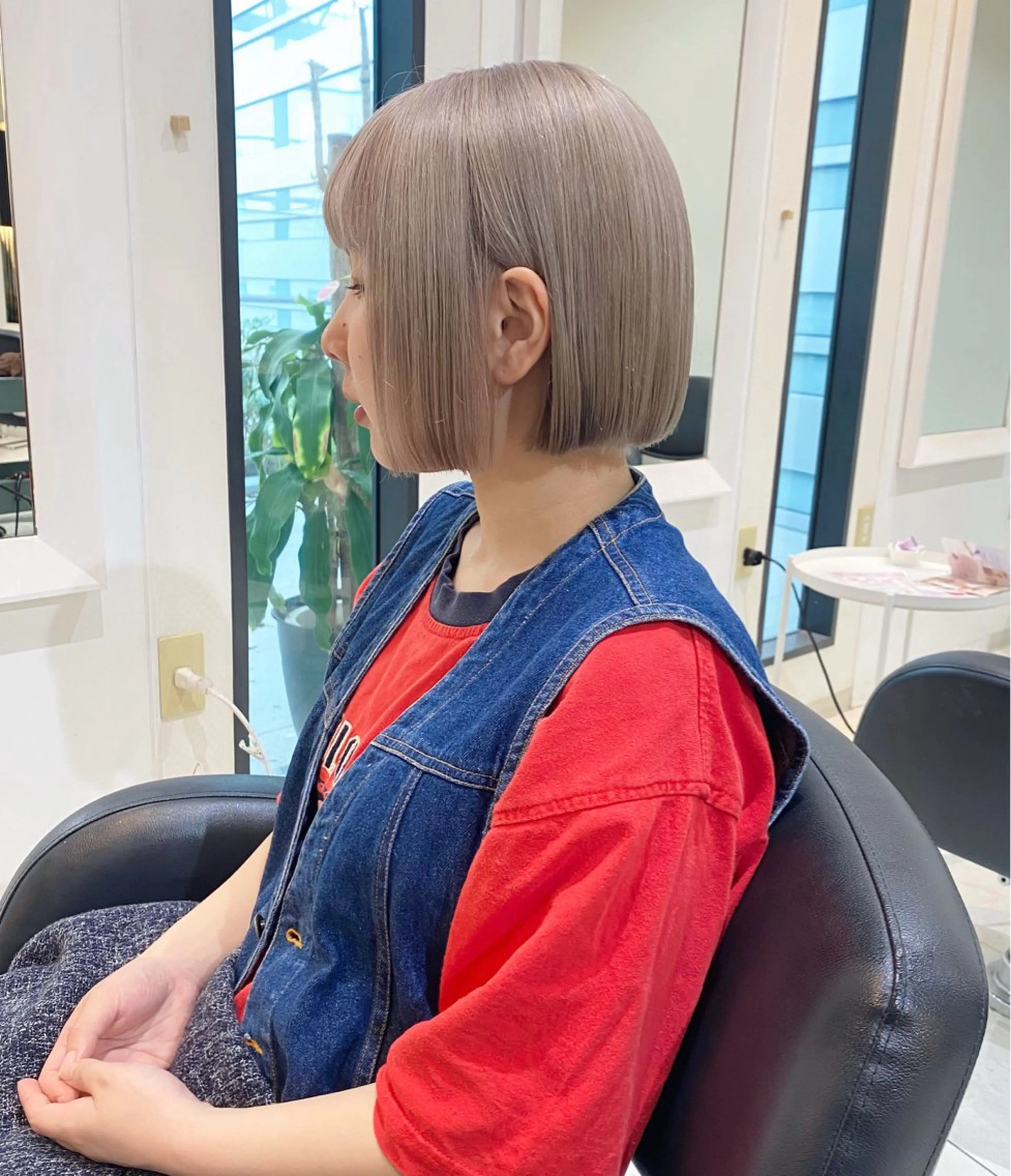 ショート カラー ピンクカラー カット ヘアカラー トリートメント mai / linoah˚✧のヘアスタイル