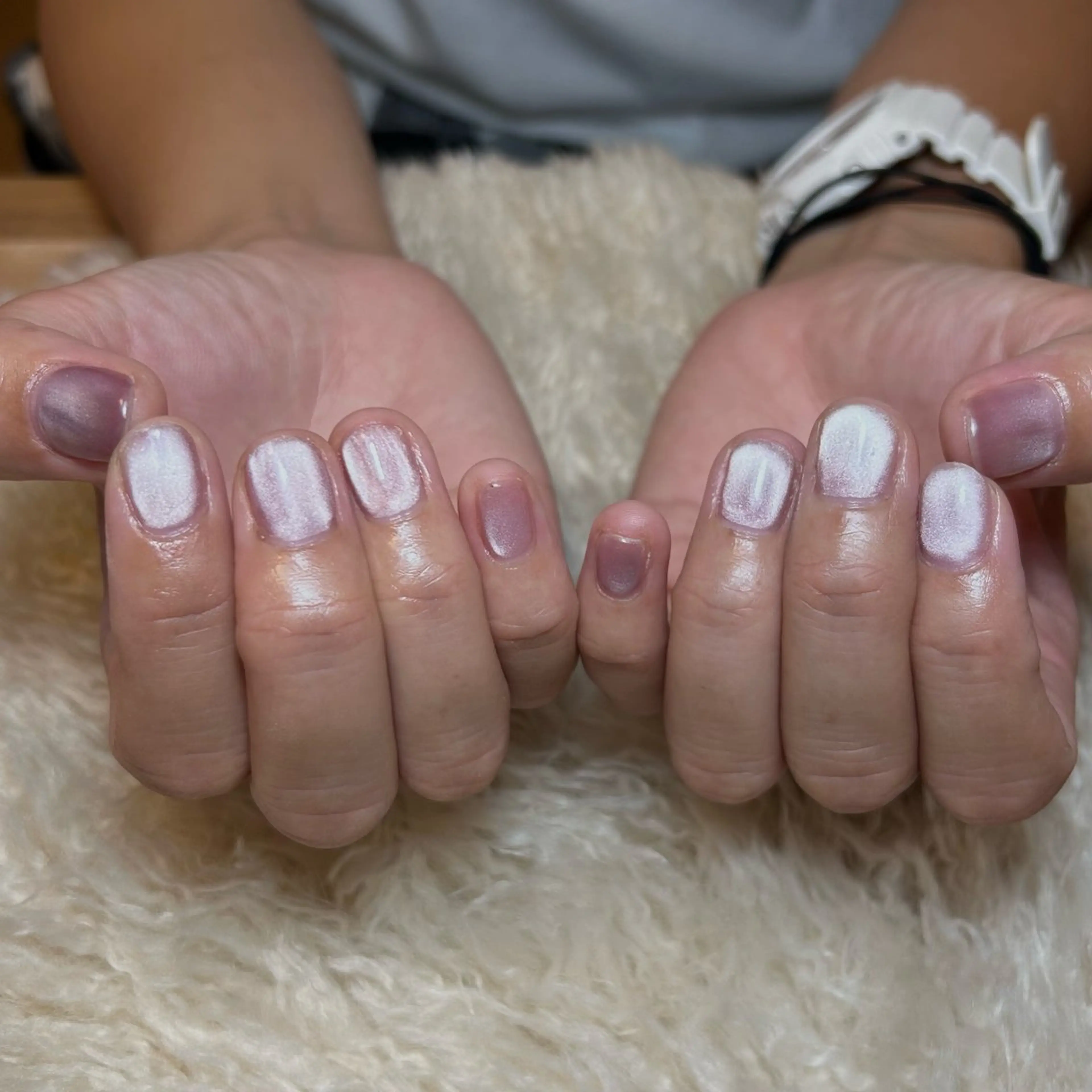 ネイル マグネットネイル シンプルネイル nailsalon kiii'sのネイルデザイン