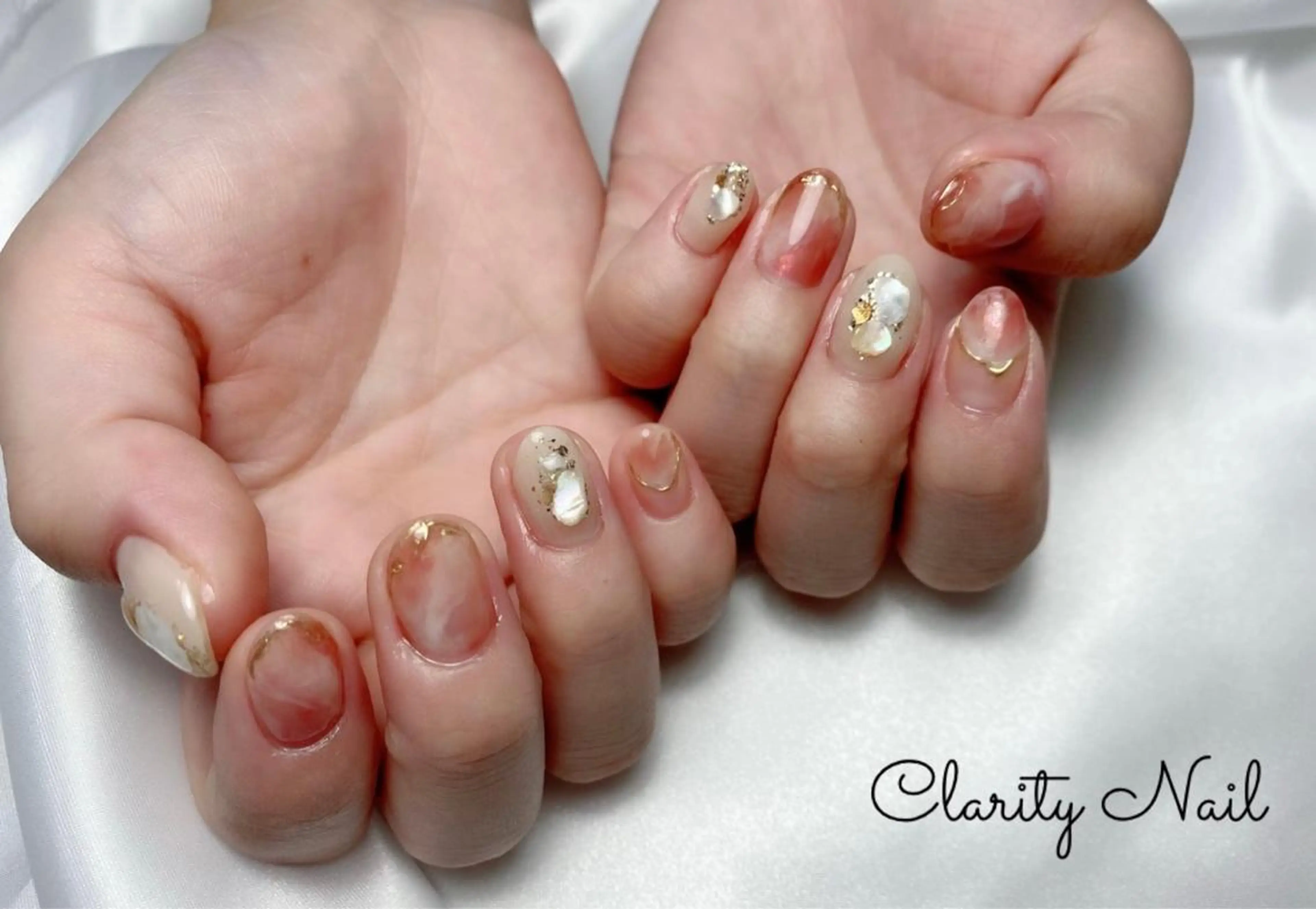 ネイル アートネイル 持ち込み ハンドネイル Clarity Nailのネイルデザイン