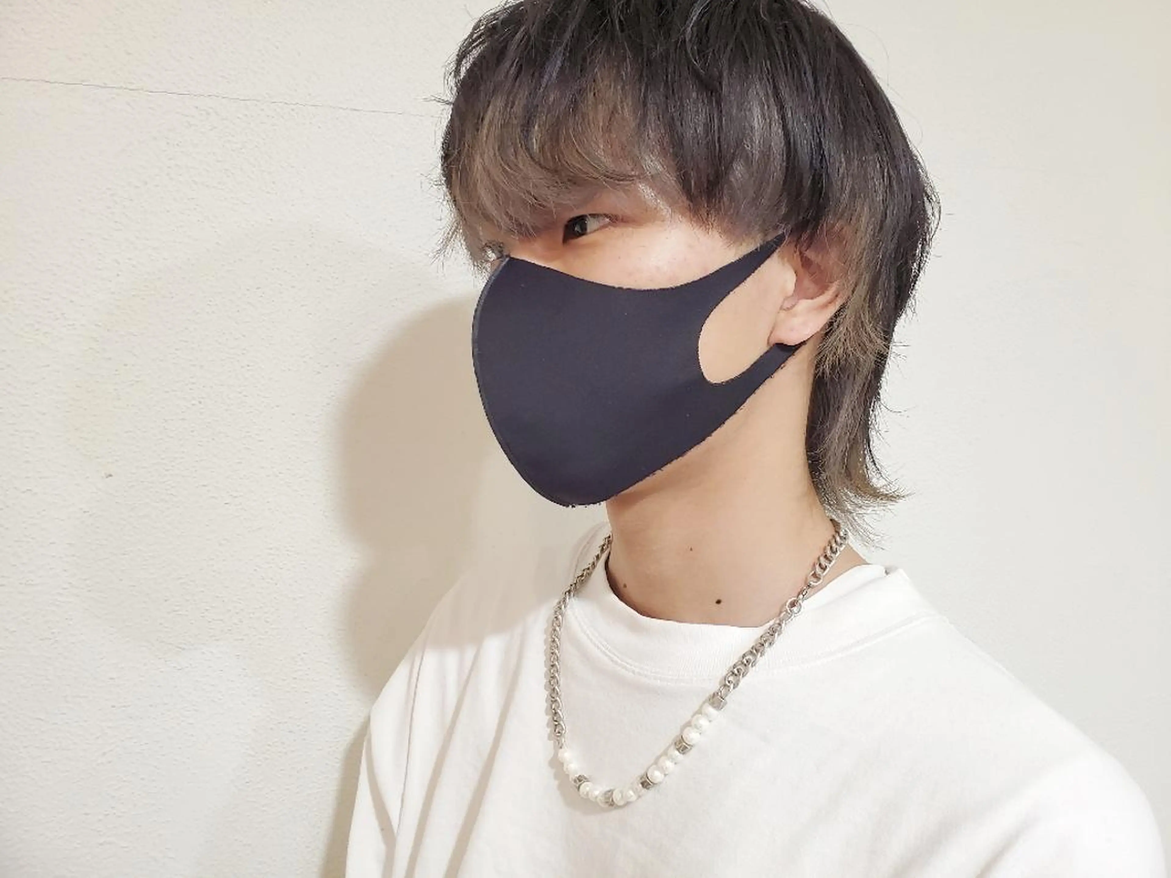 メンズ カラー メンズウルフカット ウルフカット パ ルのヘアスタイル