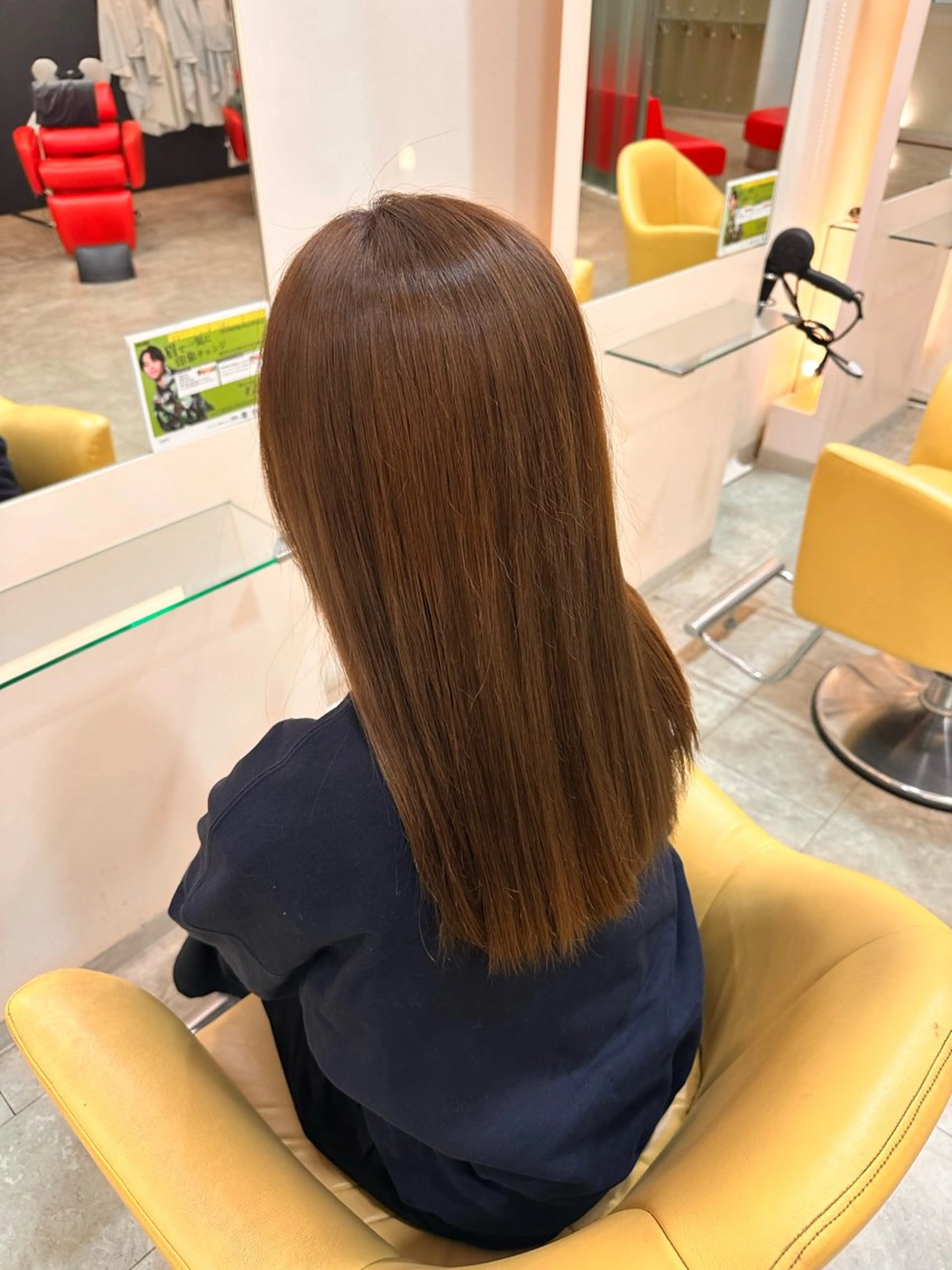 カラー ベージュカラー オリーブベージュ 柴田 舜吏のヘアスタイル