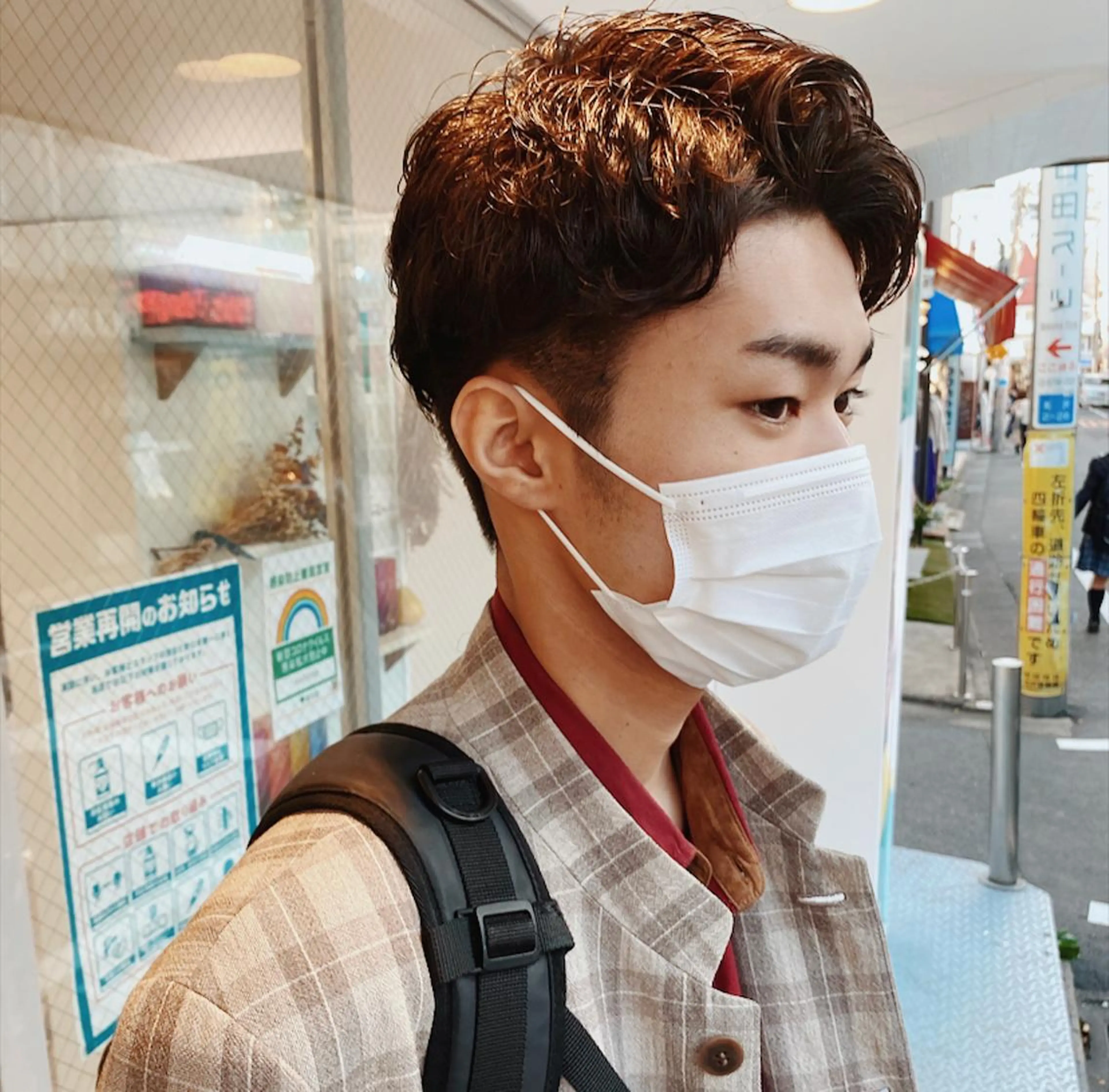 パーマ メンズ メンズパーマ 西山梨々【5/1〜 復帰致します🌼】のヘアスタイル