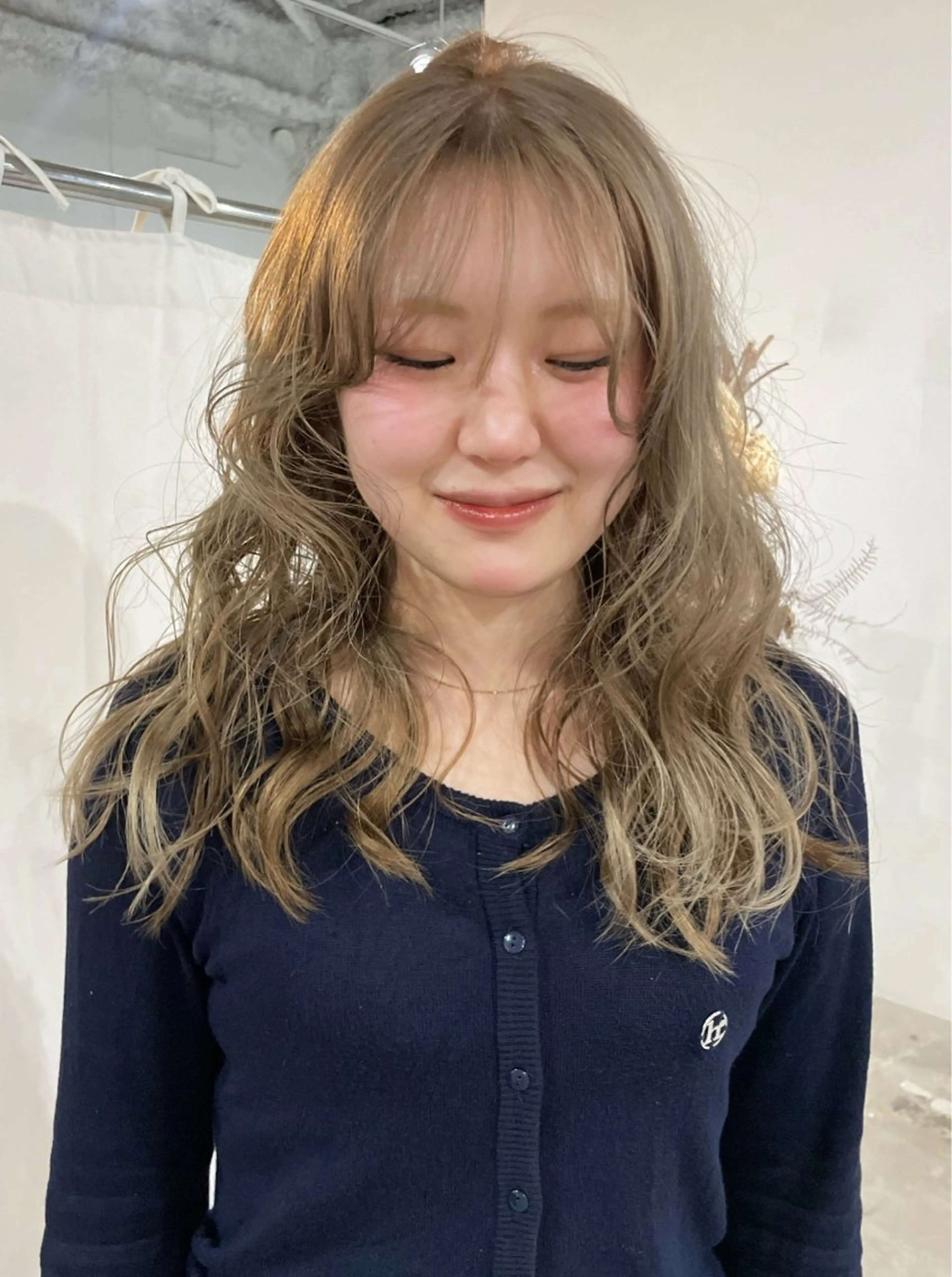 セミロング ヘアカラー 田代 さつきのヘアスタイル