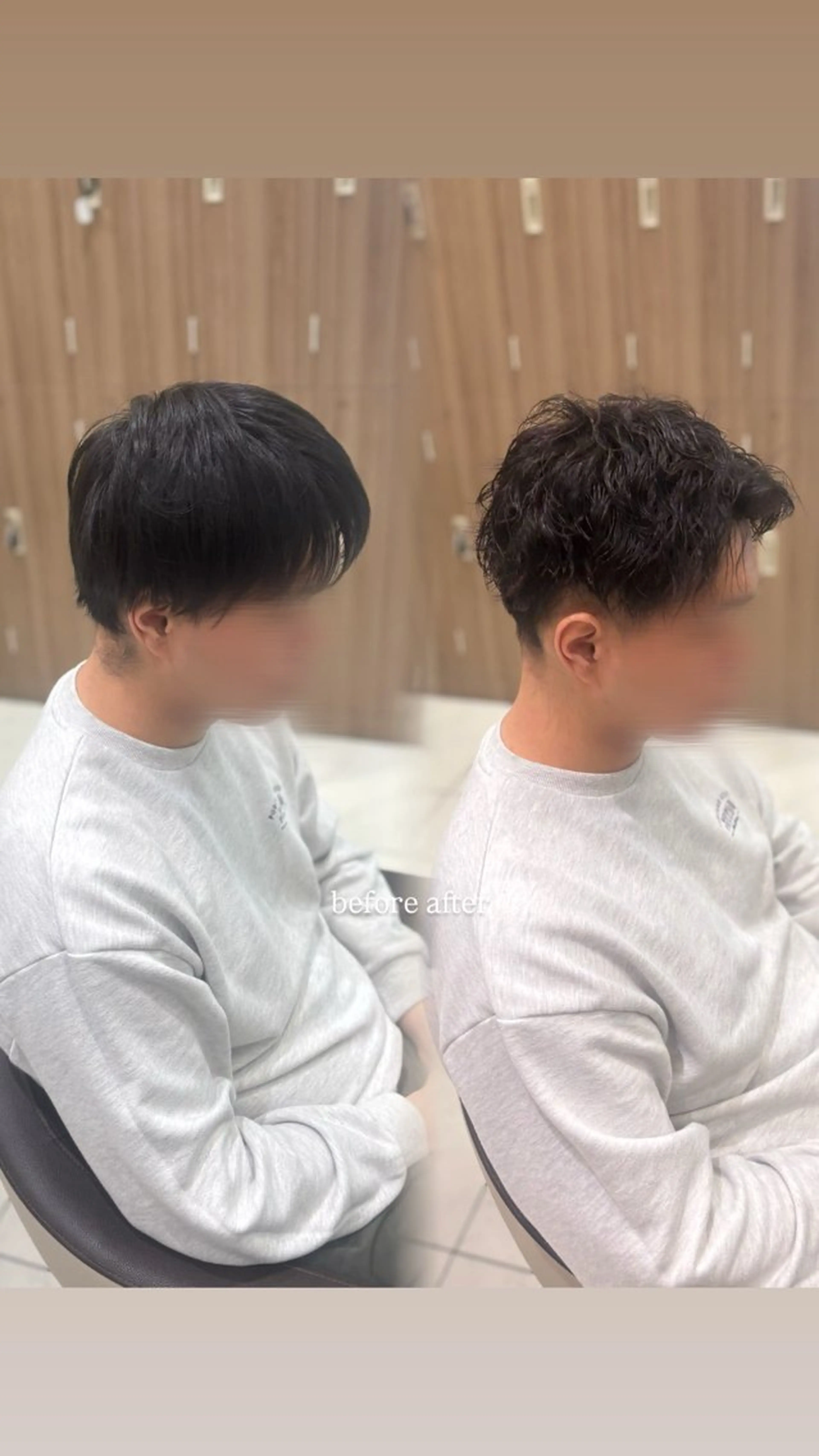 パーマ メンズ カット パーマ ⭐️NANA/ メンズカットのヘアスタイル