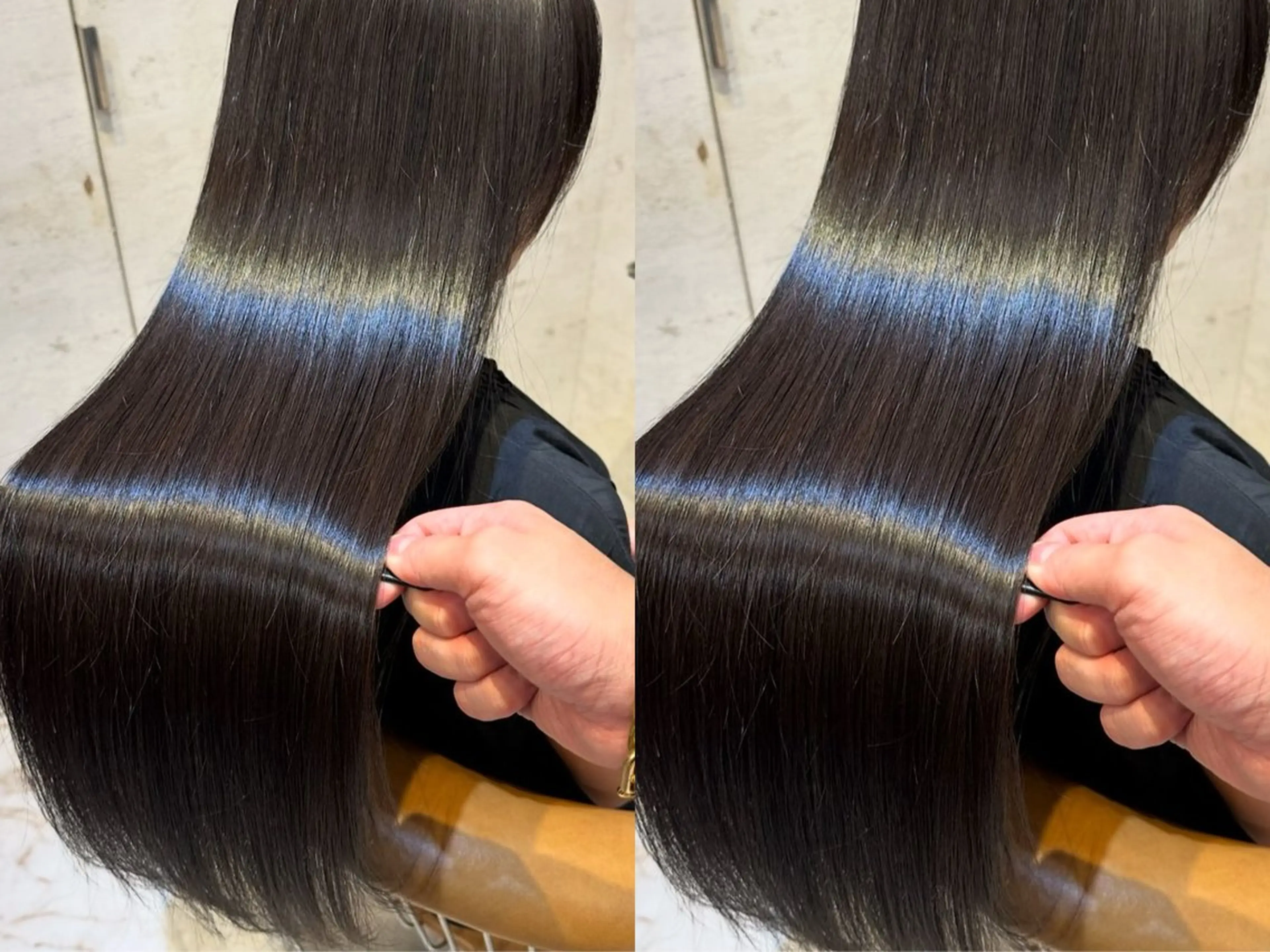 セミロング カラー パーマ カット ヘアカラー 縮毛矯正 トリートメント レイヤーカット/髪質 改善/矯正🤍吉田のヘアスタイル