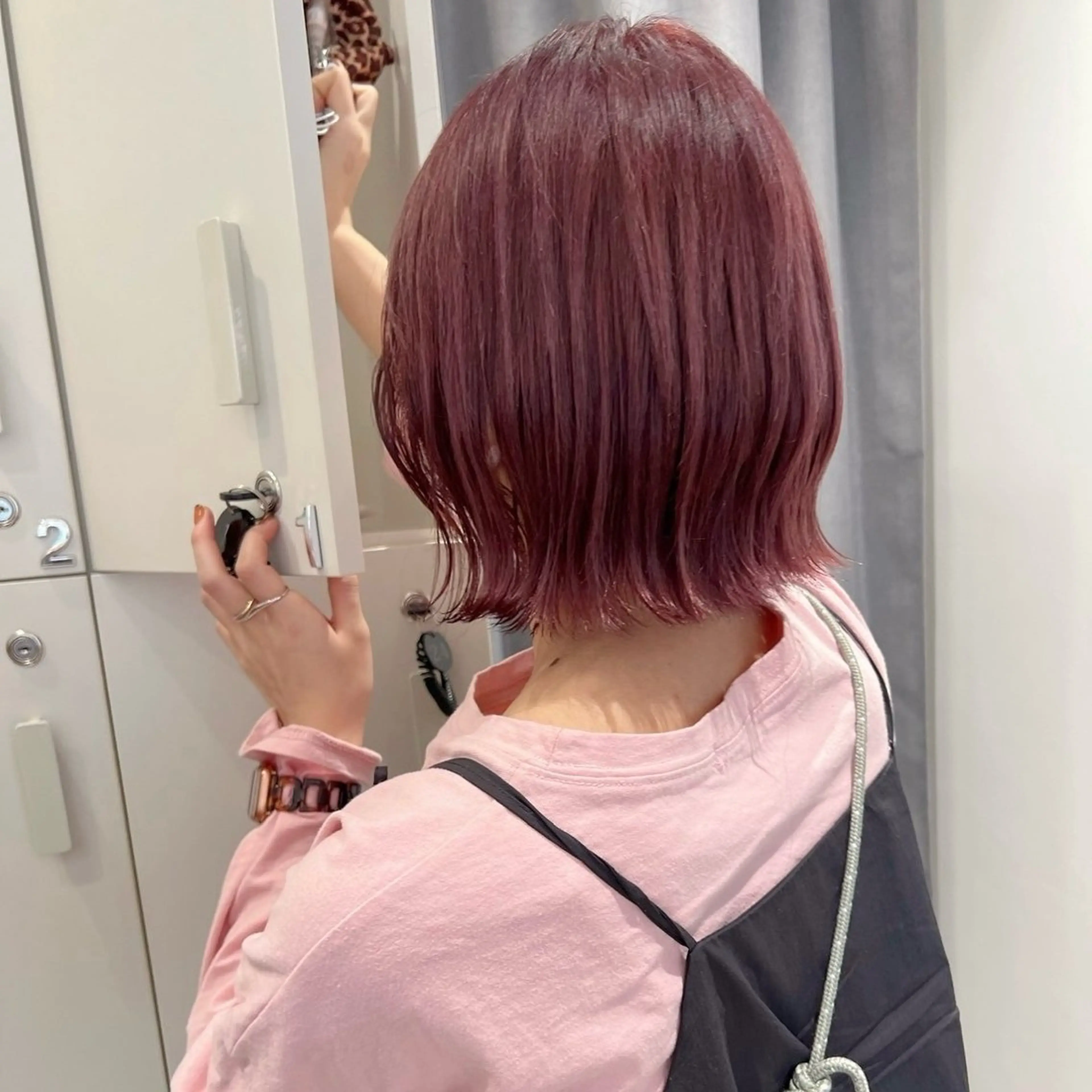 ショート ヘアカラー 無料カット 募集中🖤/横浜のヘアスタイル