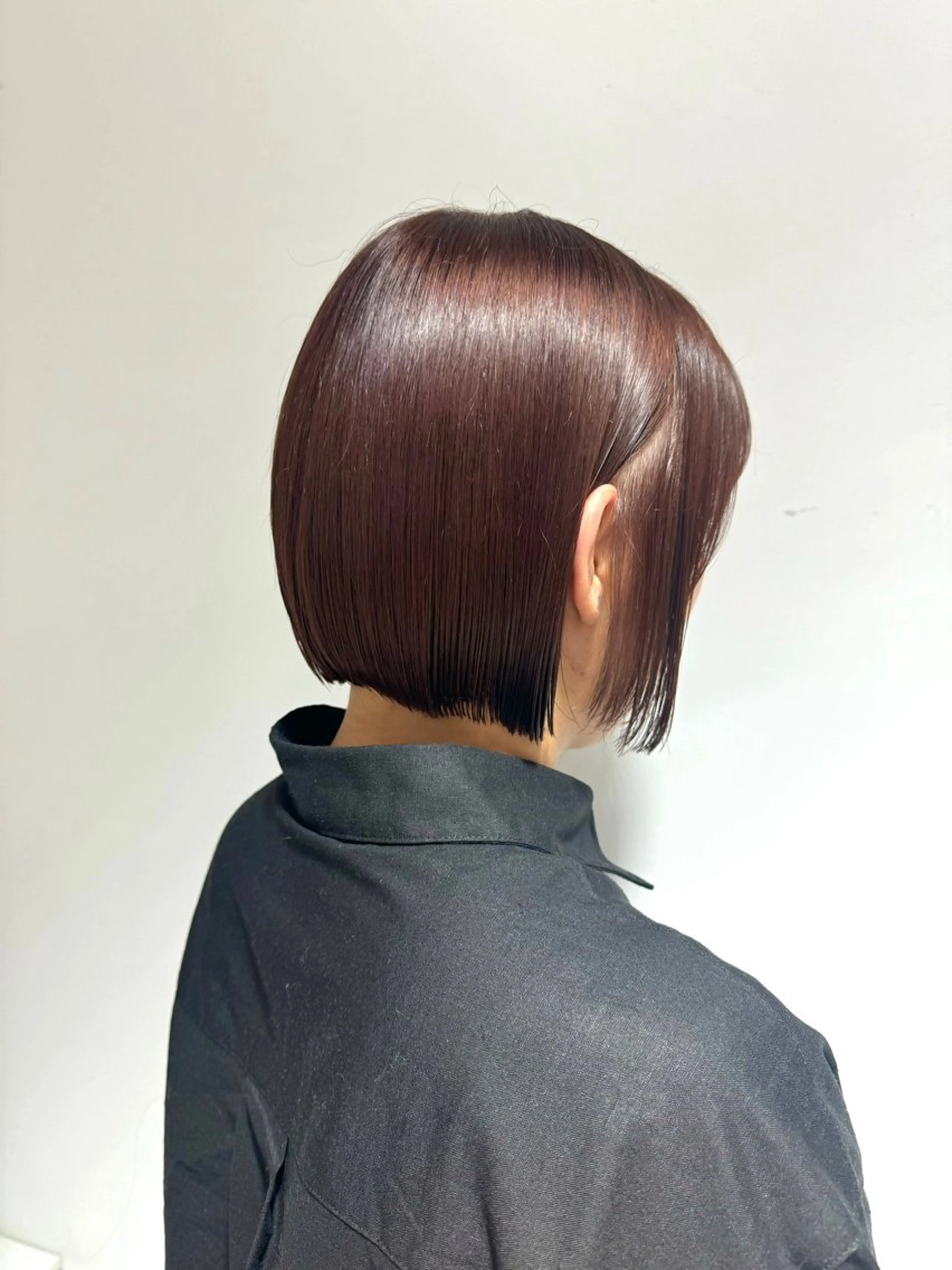 ショート カット 縮毛矯正 小谷野 真優のヘアスタイル