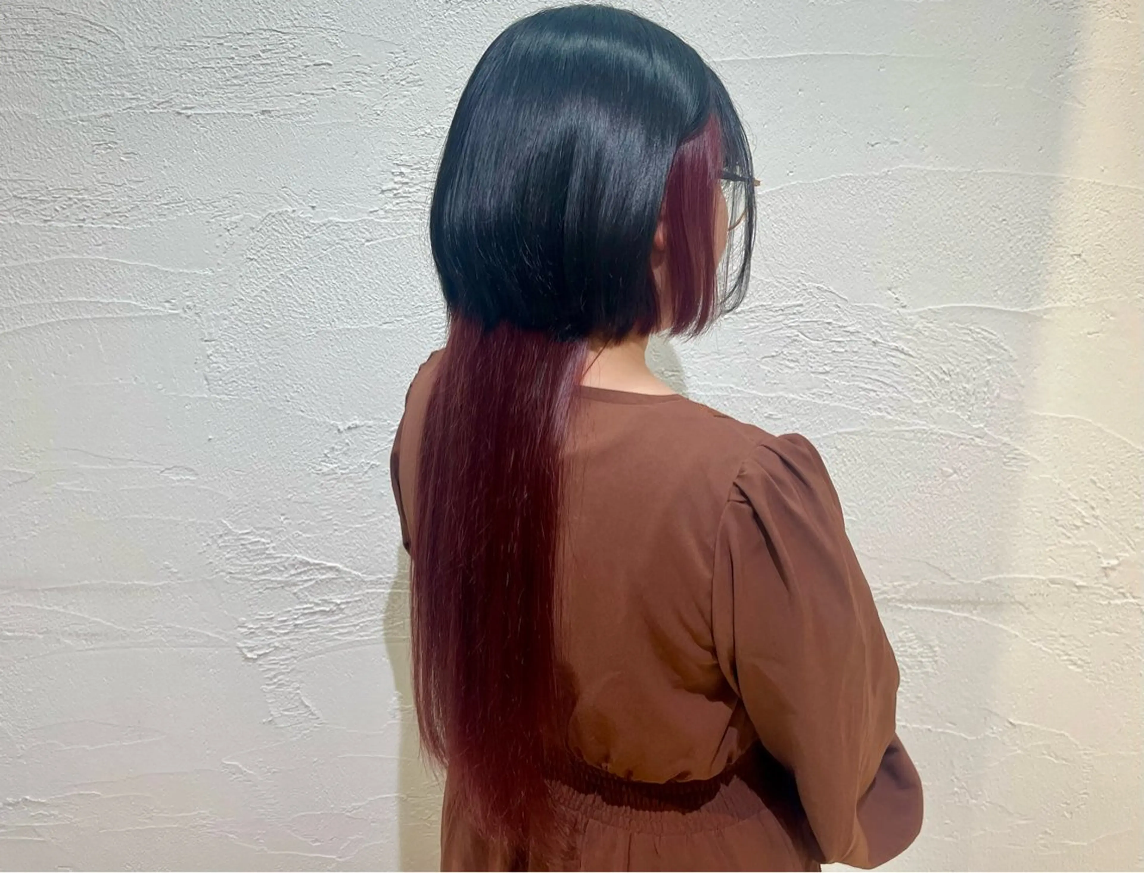 セミロング メイク/ケアカラー 🐬HIKARU🐬のヘアスタイル