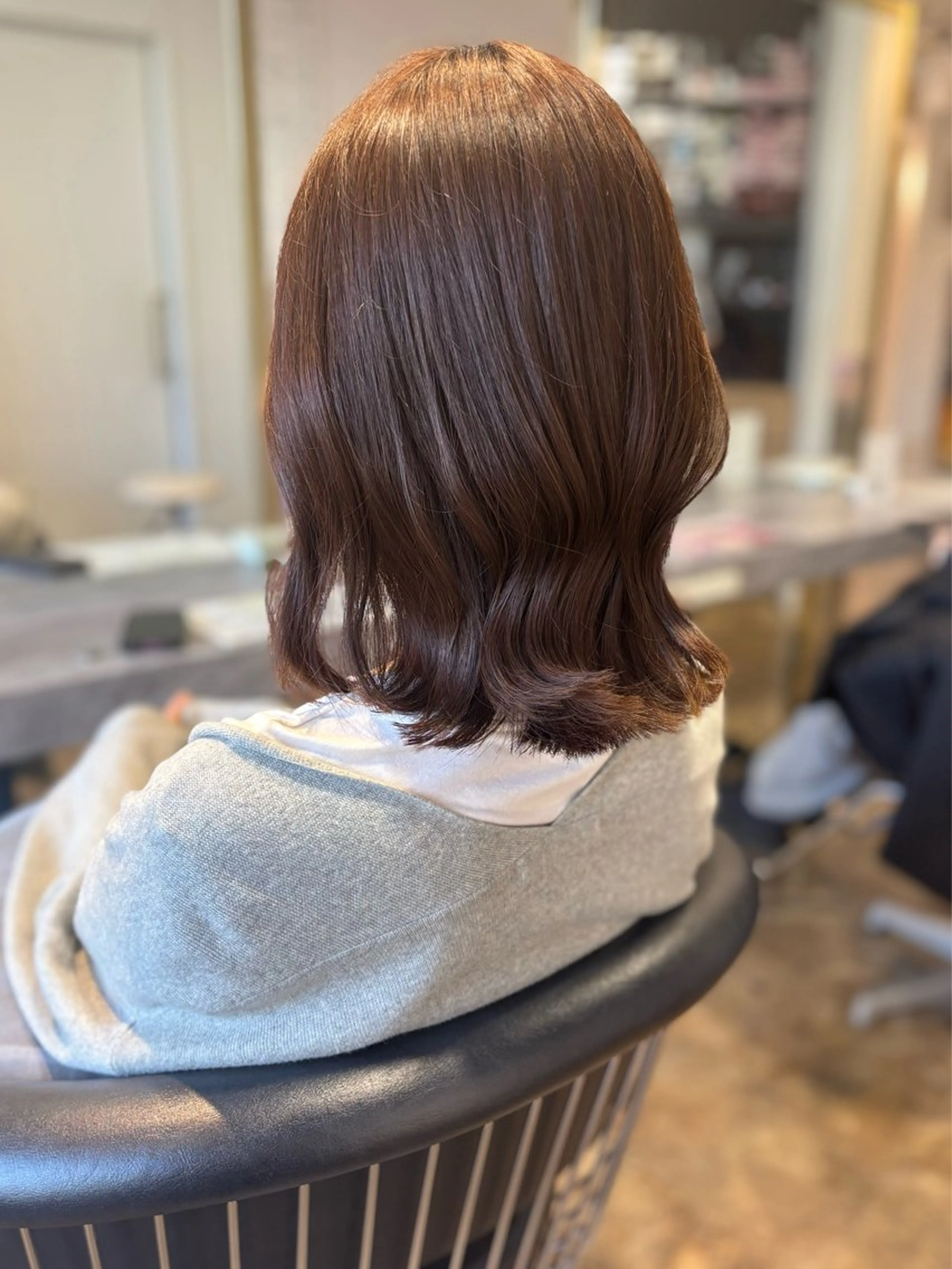 ミディアム 札幌美容室♡西塔 瑠音🎀のヘアスタイル