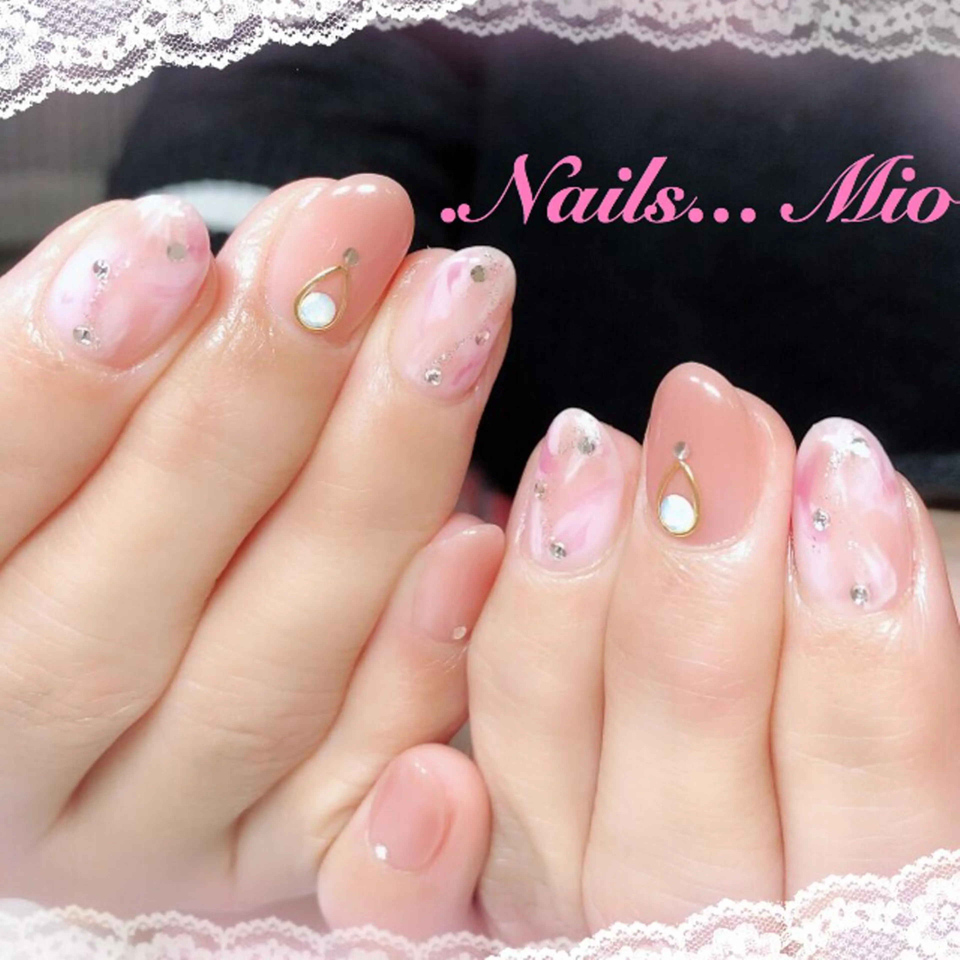 ネイル 春ネイル .Nails Mio 赤羽西ネイルサロンのネイルデザイン