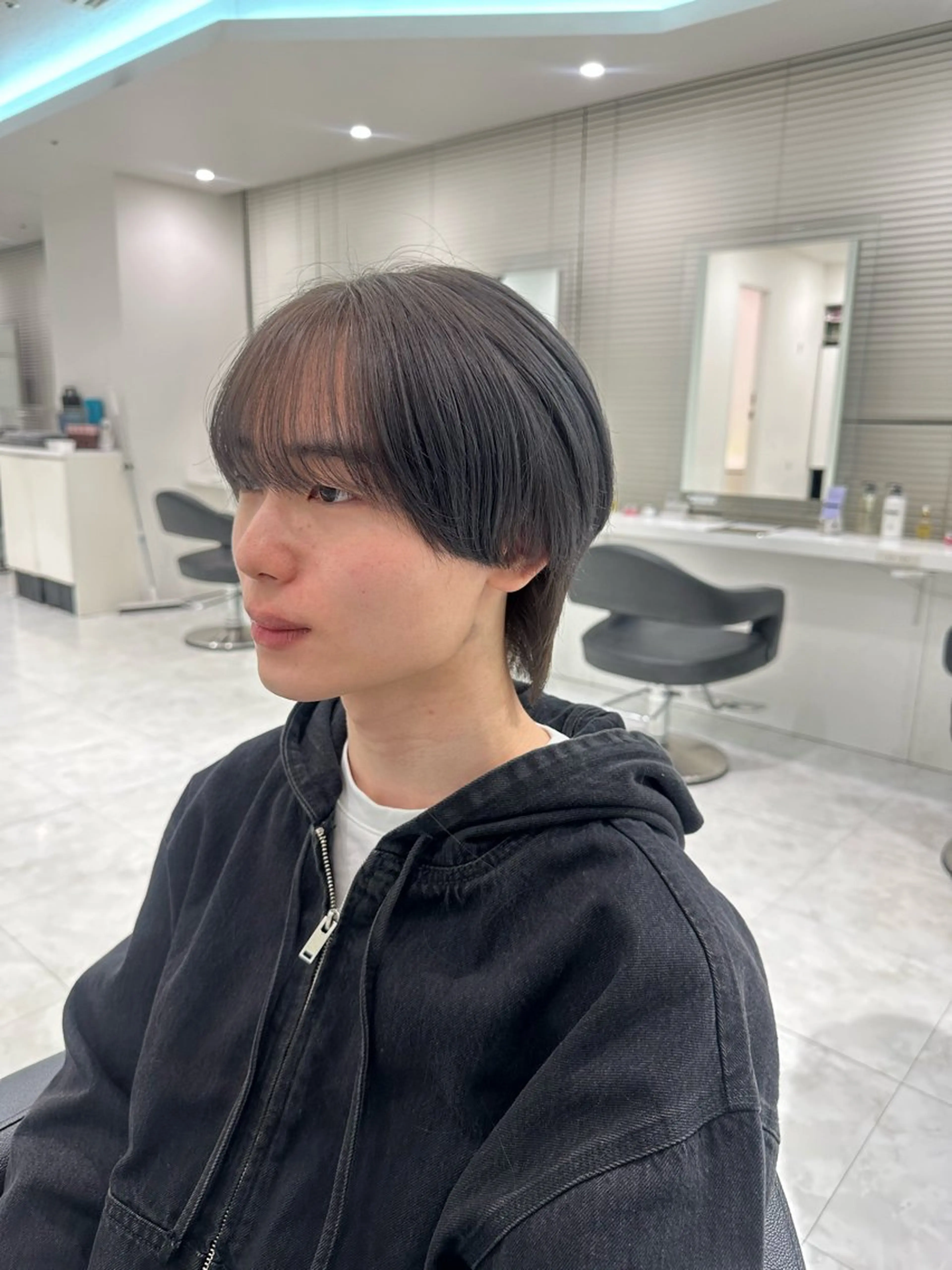 ショート カラー メンズ カット ヘアカラー トリートメント ヘッドスパ 🐺韓国風メンズ特化 あさひ🐺のヘアスタイル