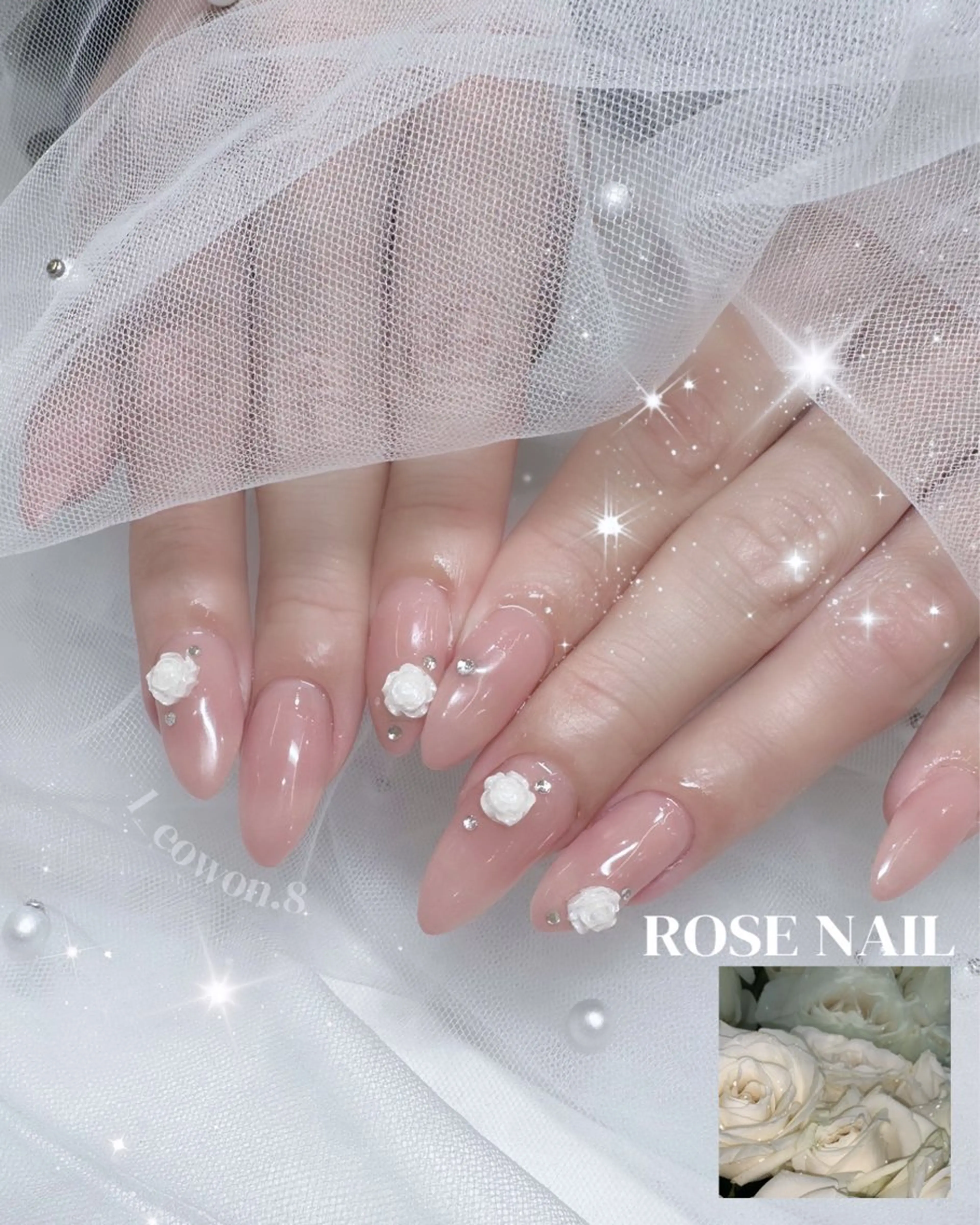 ネイル シンプルネイル ハンドネイル NON🎀韓国 ちゅるんワンホン🎀のネイルデザイン