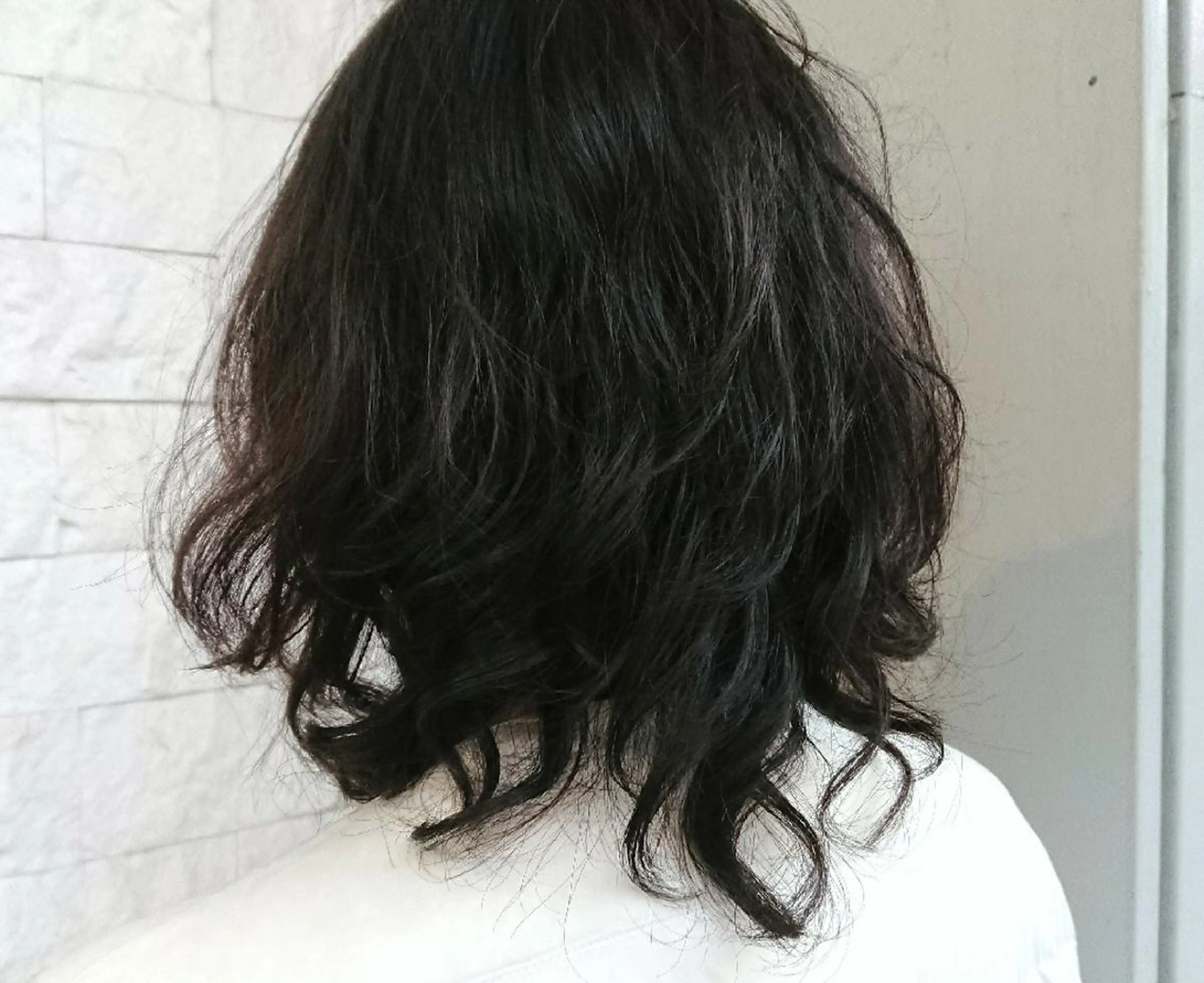 ミディアム ミディアムパーマ レイヤーカット カット パーマ トリートメント 予約殺到！    久保田 隆仁のヘアスタイル