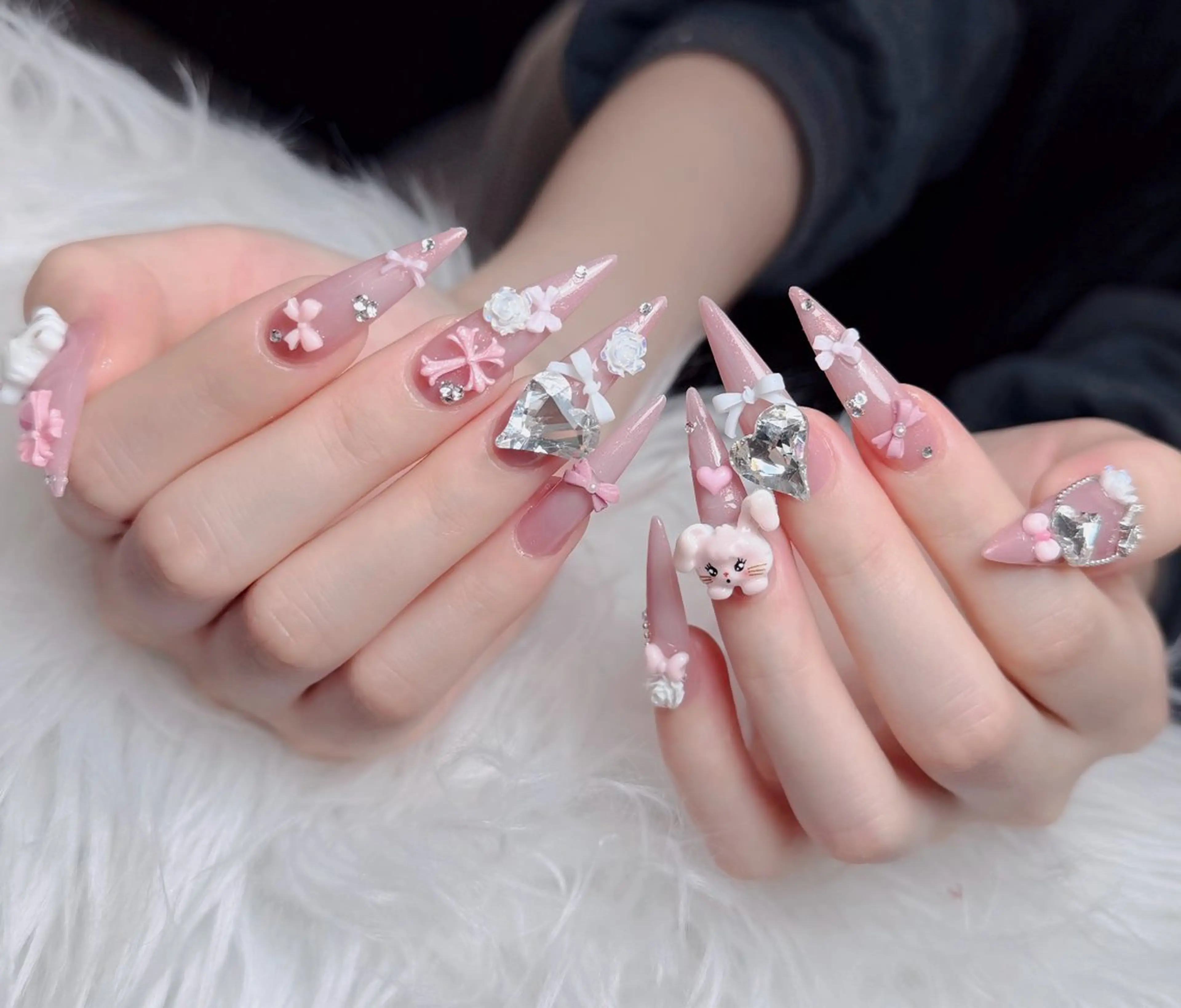 ネイル アートネイル 持ち込み ハンドネイル Lenie Nail Salonのネイルデザイン