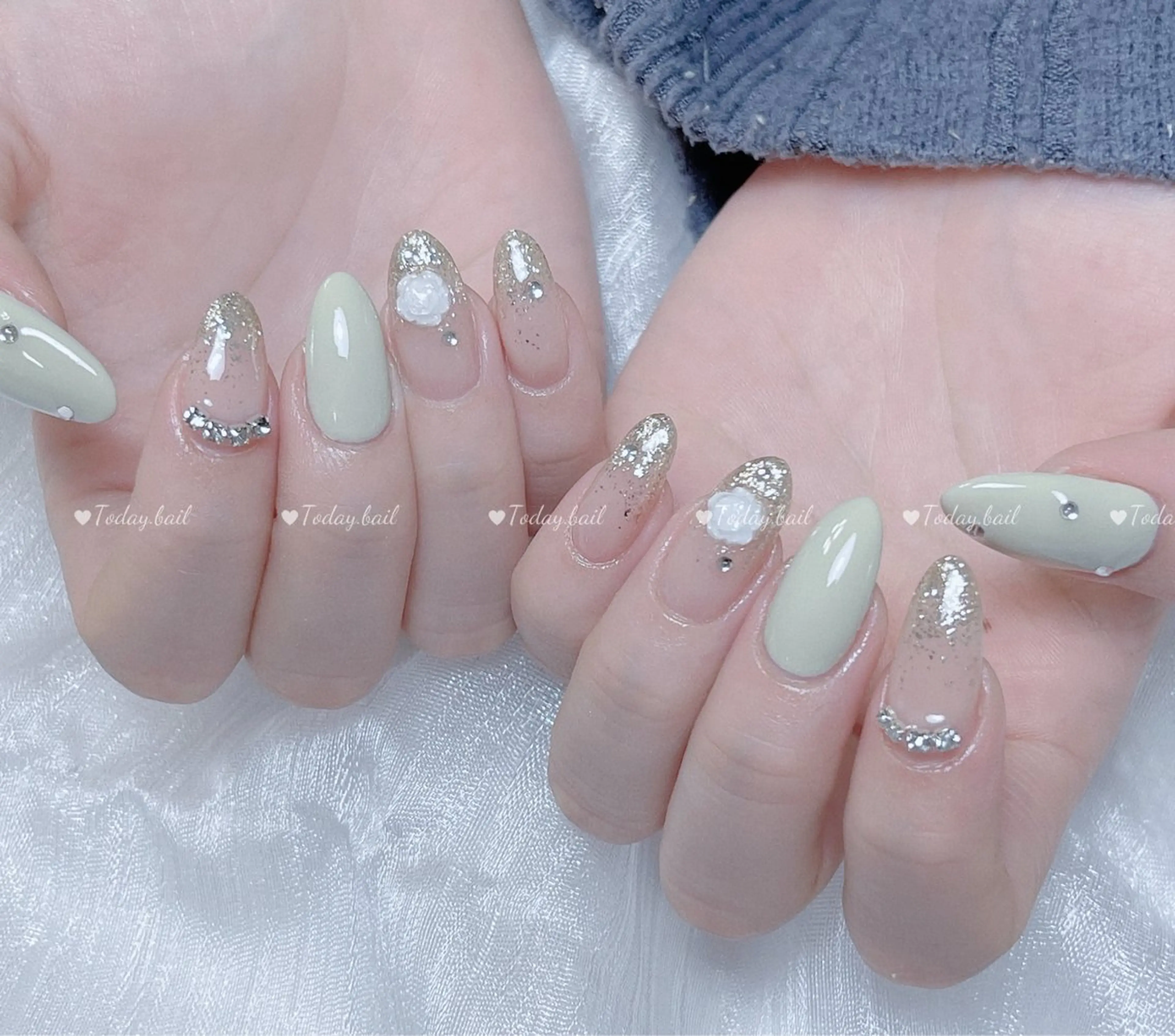 ネイル ジェルネイル 春ネイル ハンドネイル 🎀Today nail💅のネイルデザイン