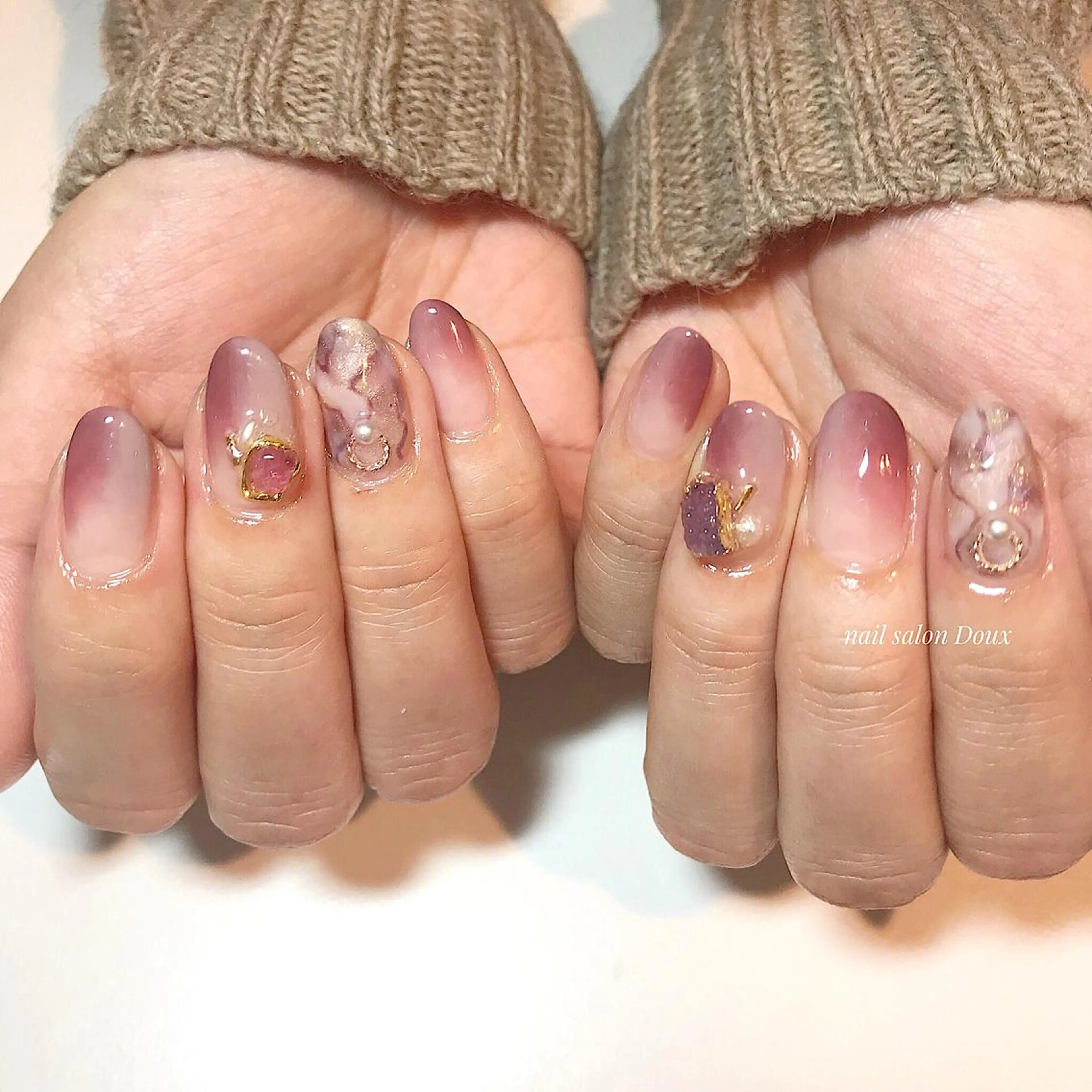 ネイル doux nailのネイルデザイン