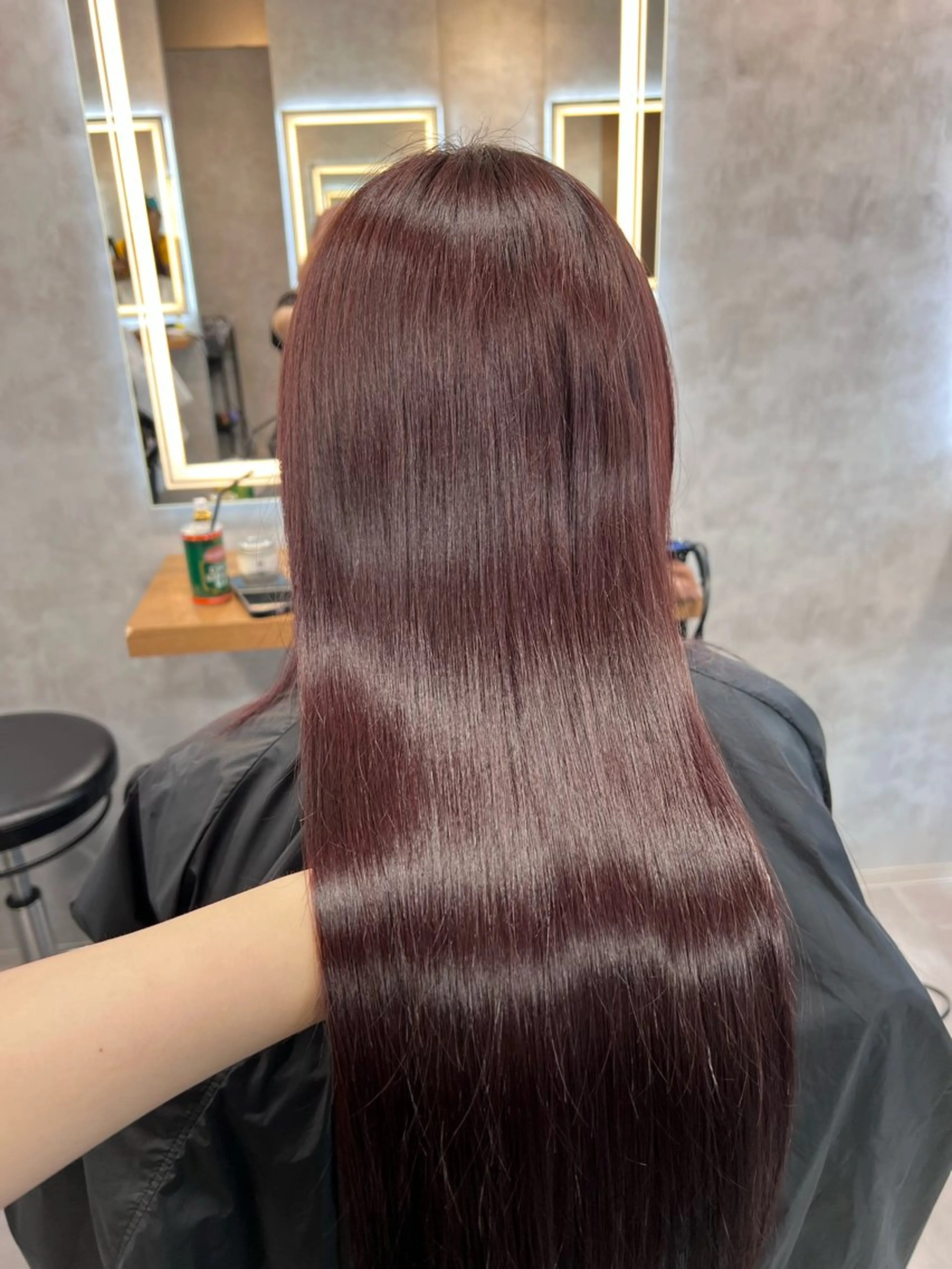 ロング カラー ブリーチ ラベンダーカラー ブリーチなしカラー ピンクカラー ピンクラベンダー 💖札幌カラー 指名No.1💖玲奈のヘアスタイル