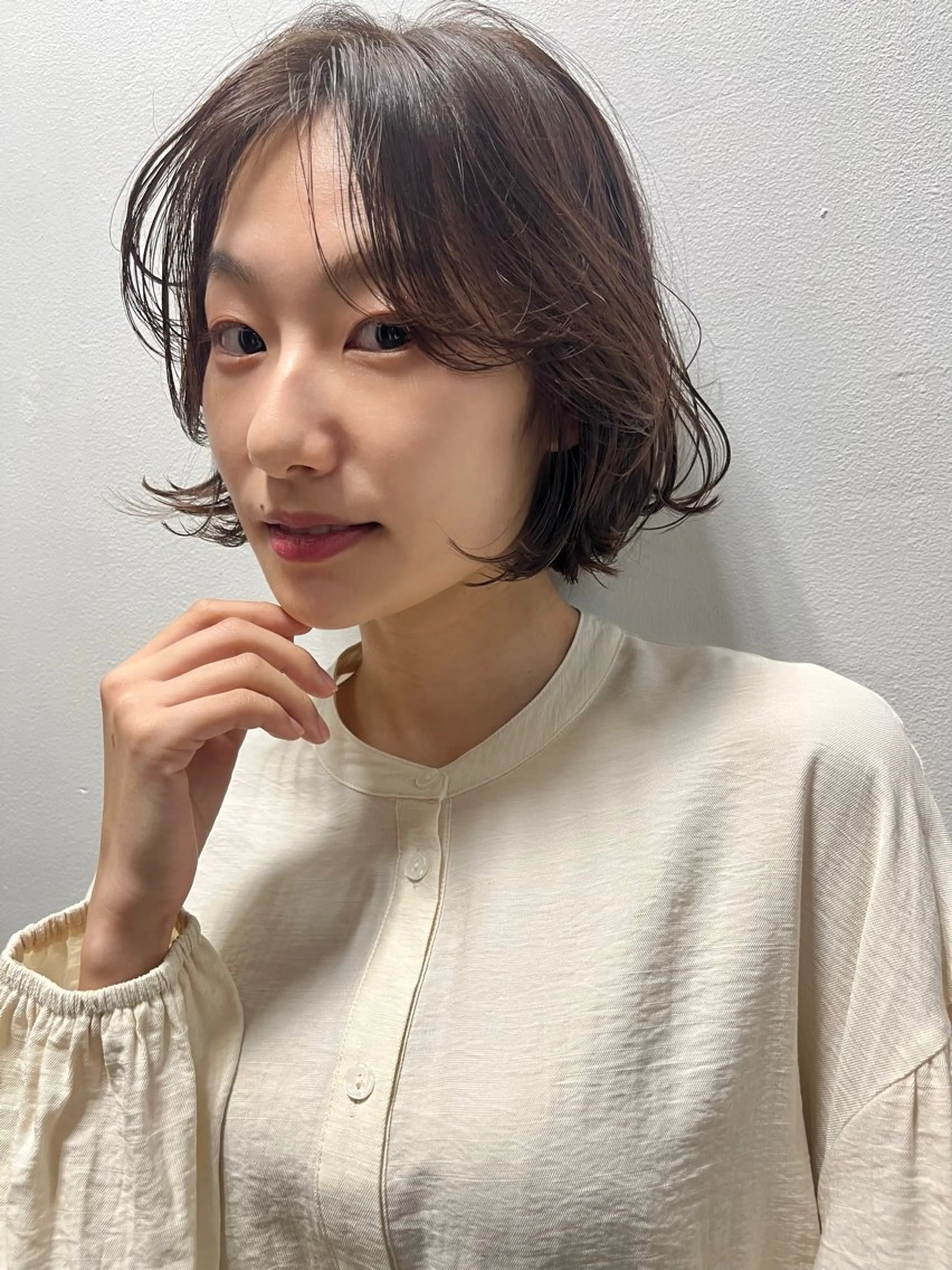 ショート パーマ Shibata Mizukiのヘアスタイル