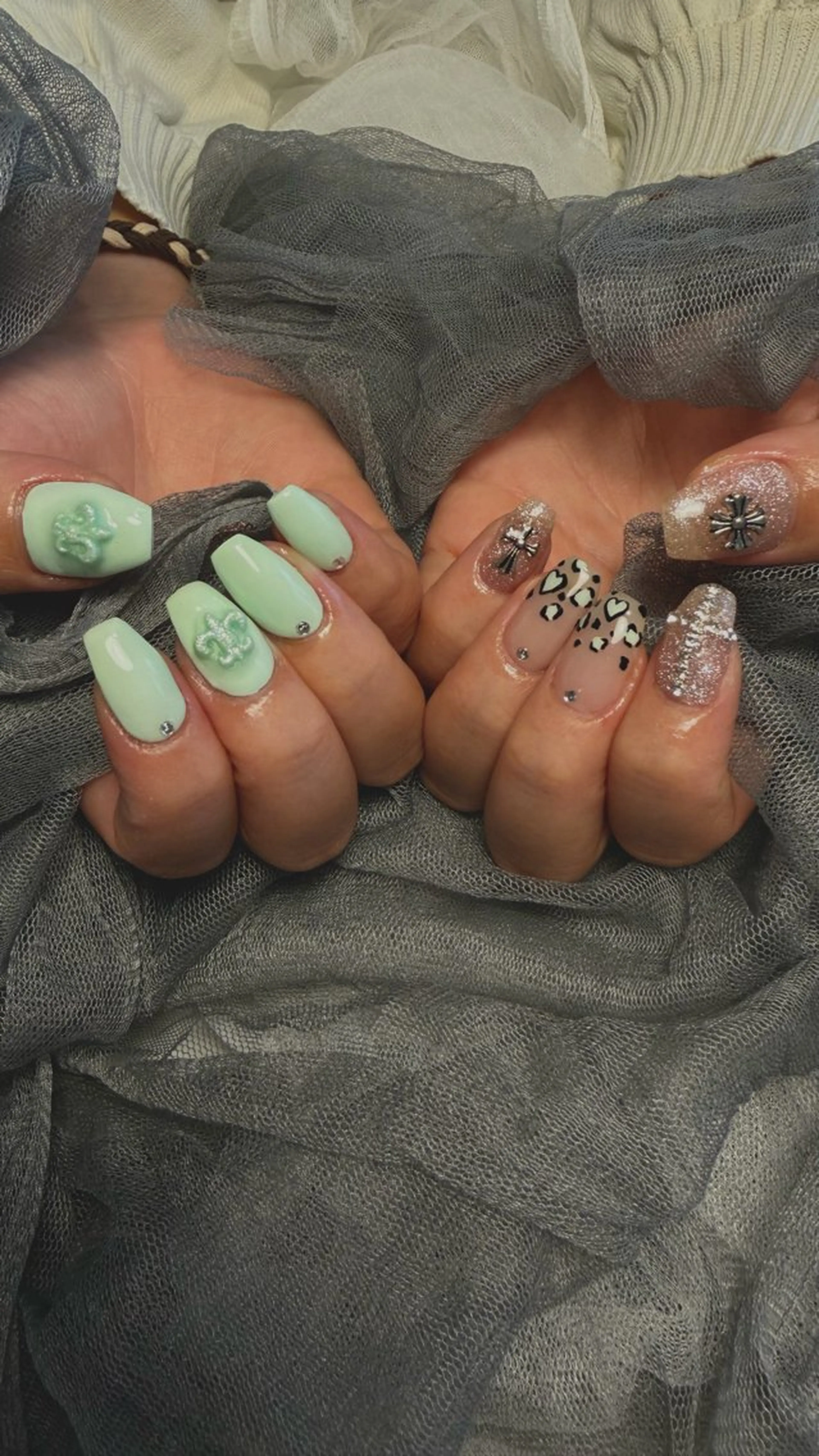 ネイル ハンドネイル 鈴木 るなのネイルデザイン