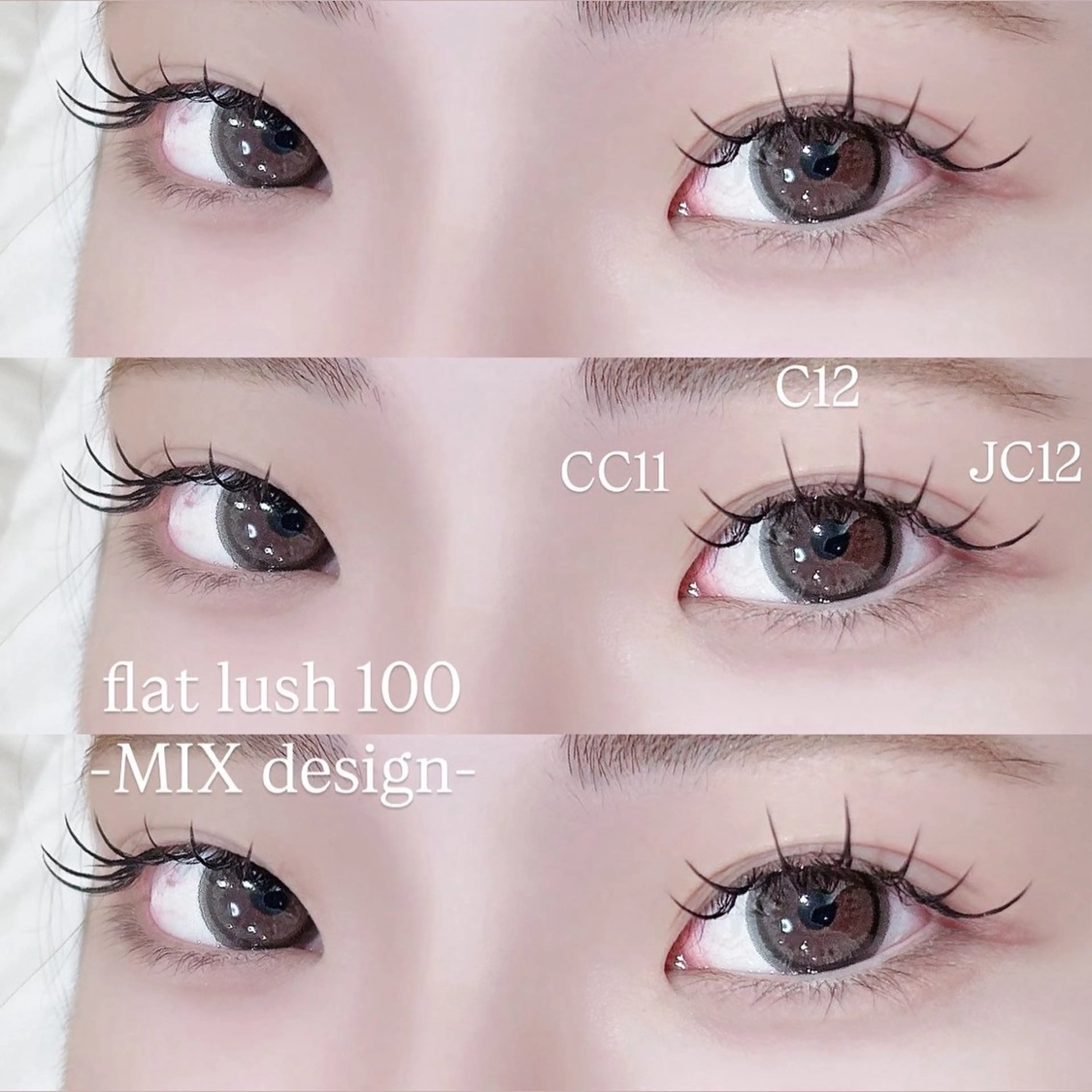 【モデル限定💭ྀི】マツエク✨ミンク80～100本🫧オフ無し(まつ毛パーマかかっていない方限定)の写真