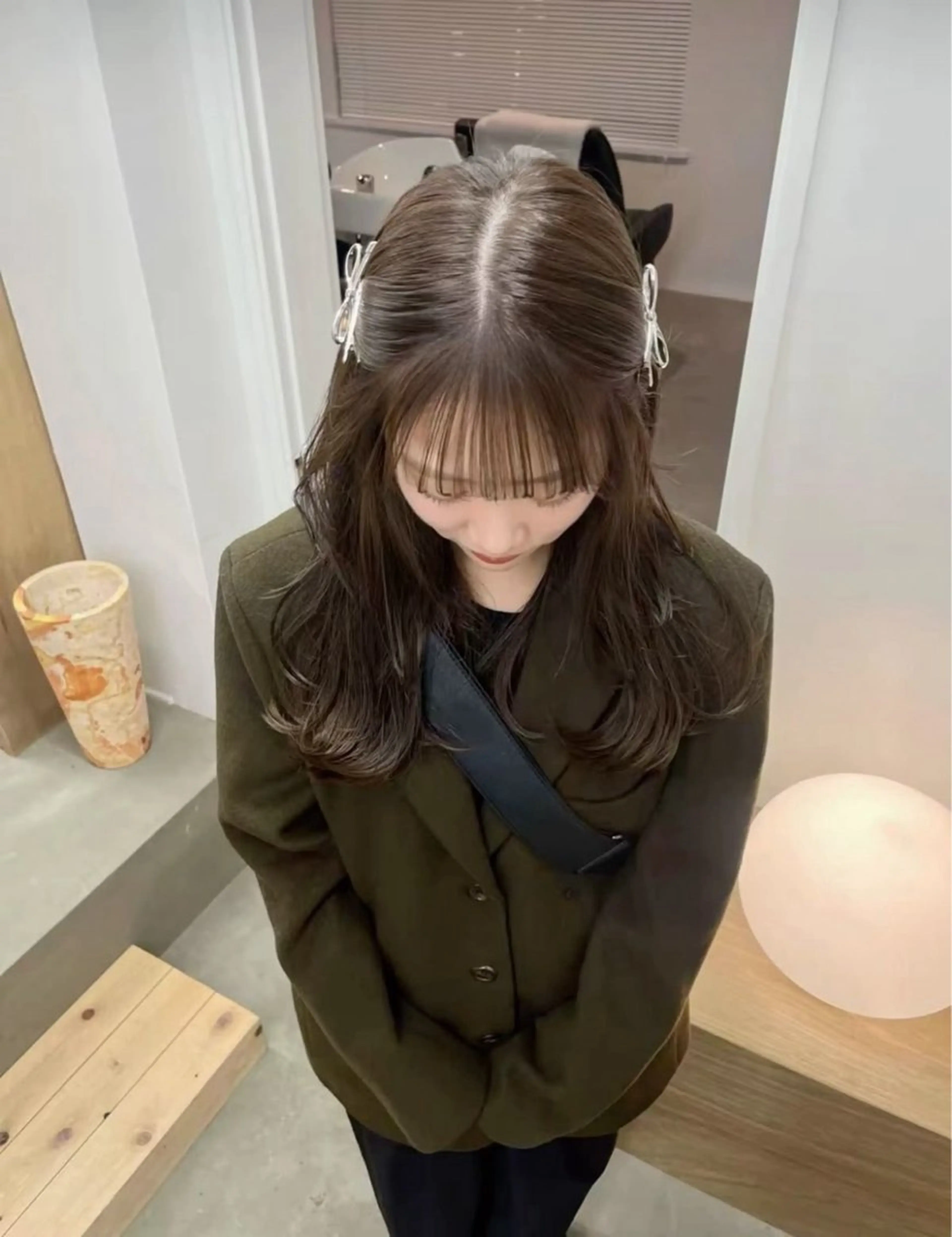 カラー KANA /カラーモデル/岡崎のヘアスタイル