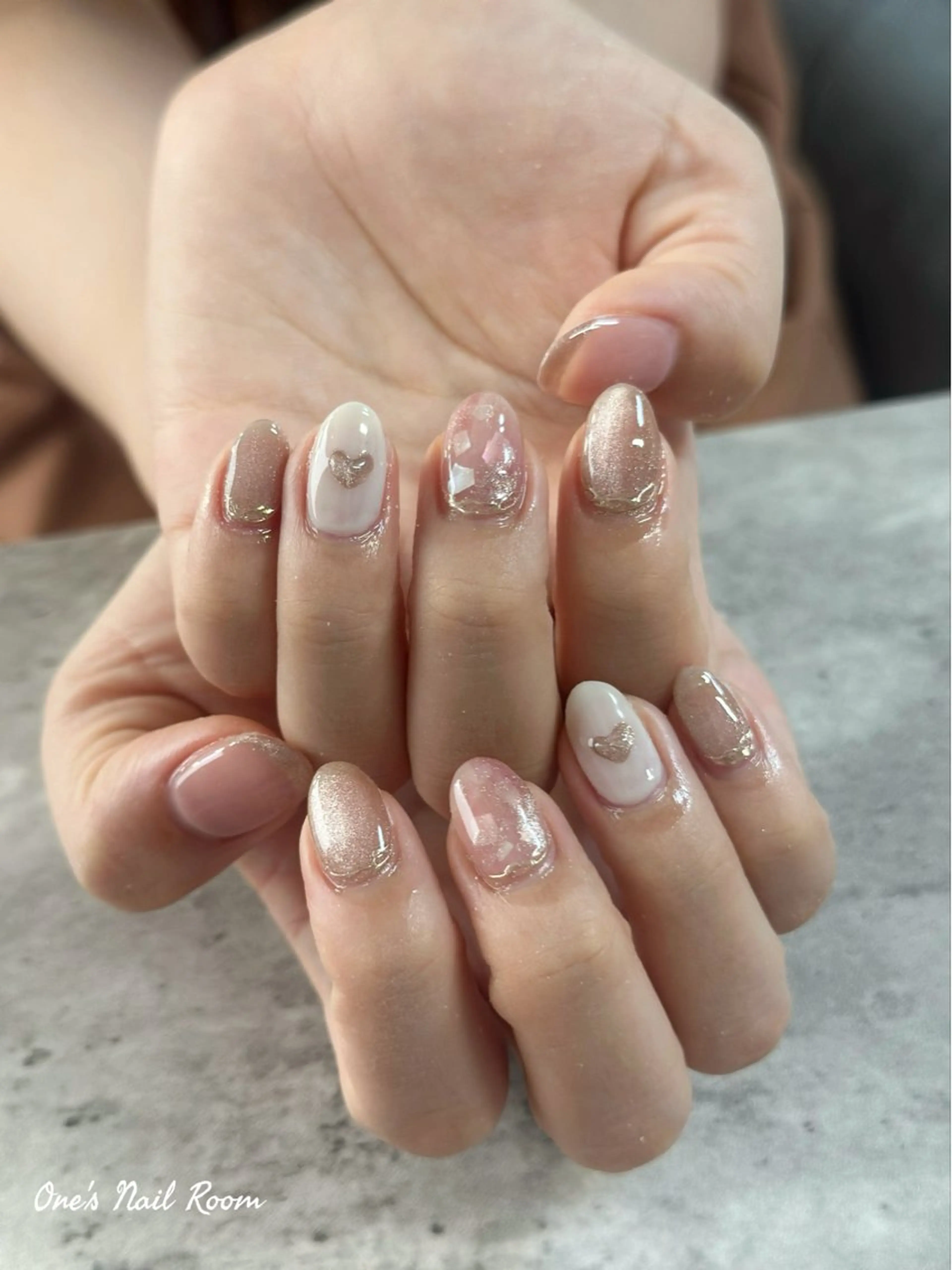 ネイル ハンドネイル One's Nail Roomのネイルデザイン
