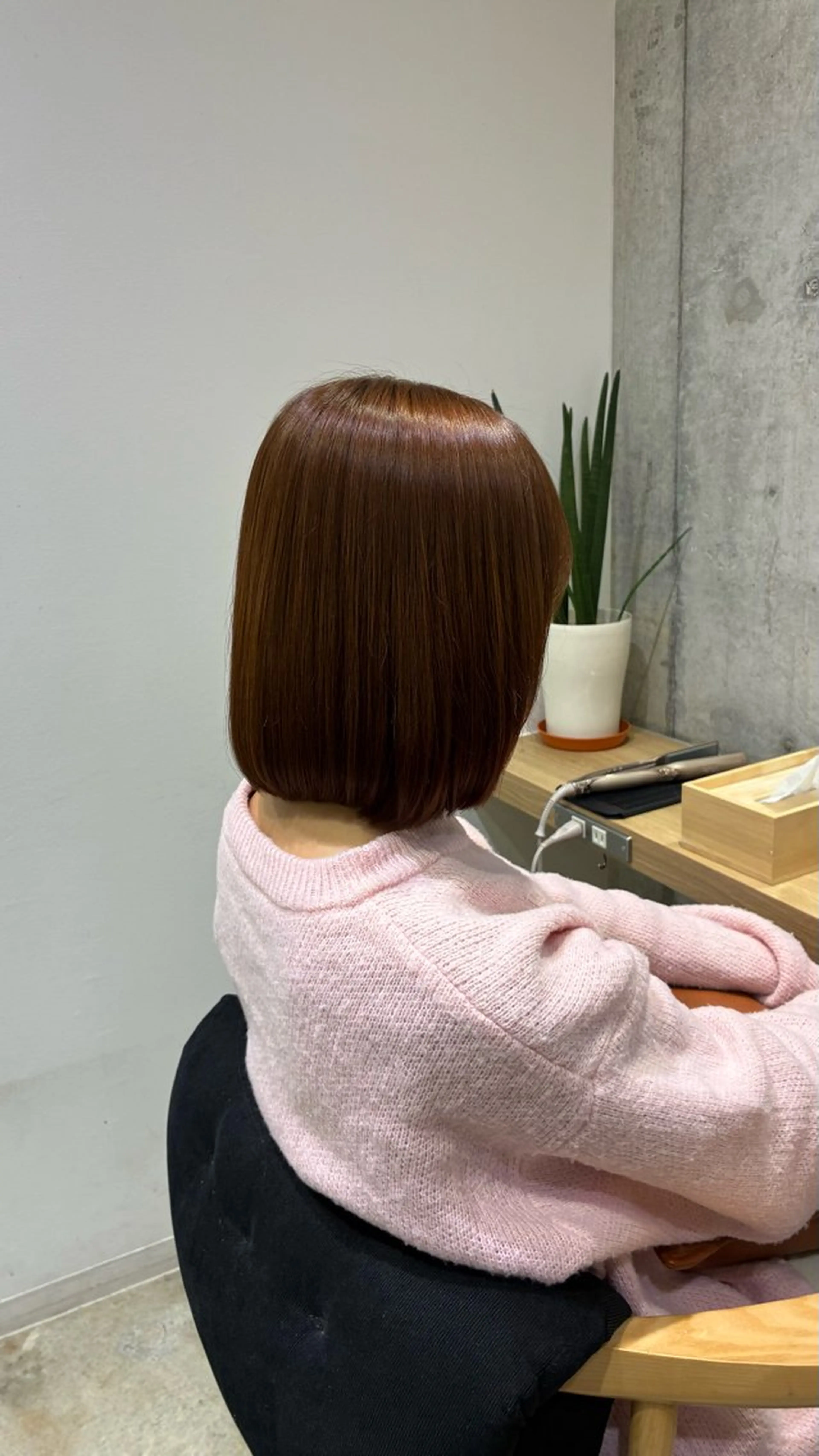 カラー ブラウンカラー オレンジ オレンジブラウン ヘアカラー garden/ hinata🎀のヘアスタイル