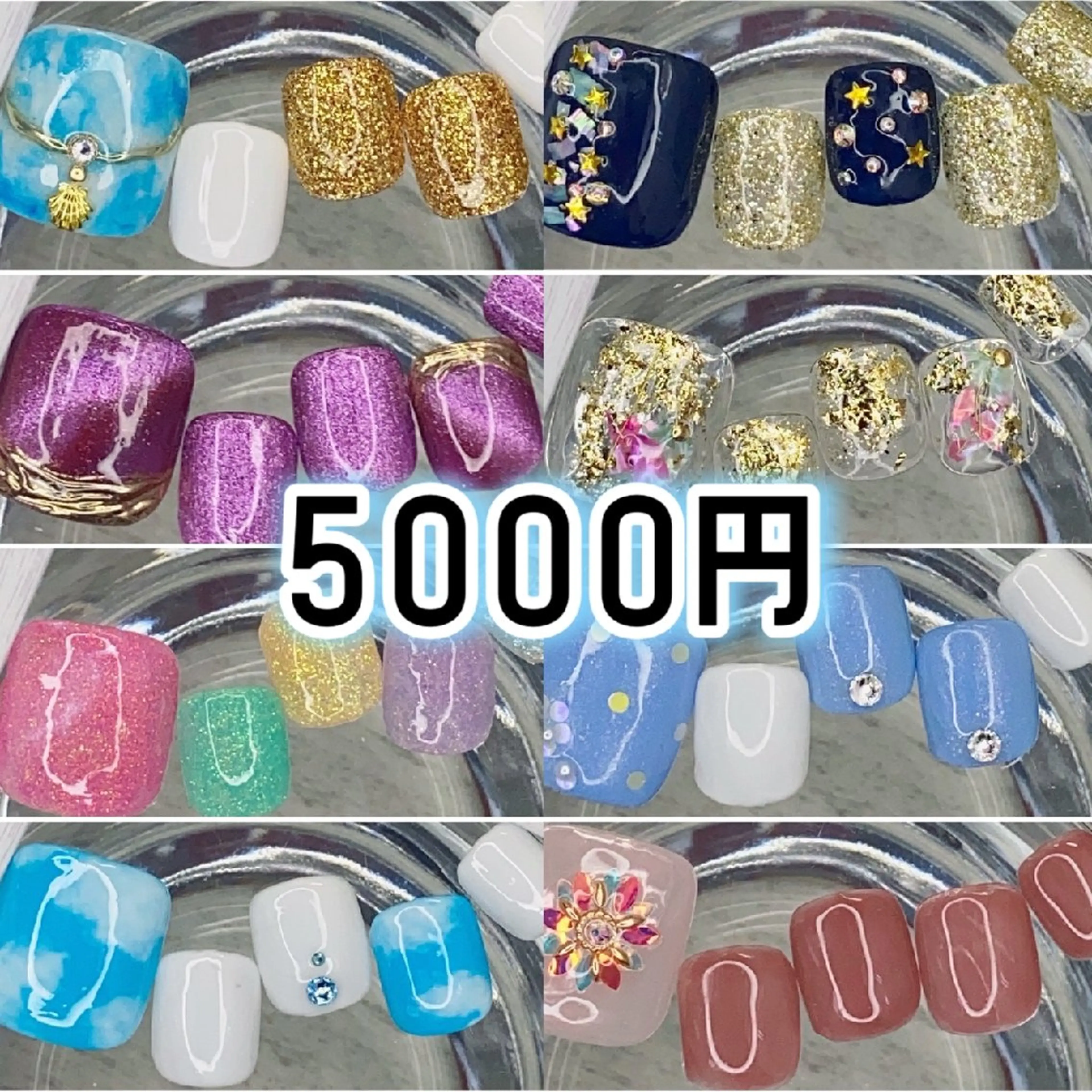 ネイル フットネイル フットネイル Milana 川瀬のネイルデザイン