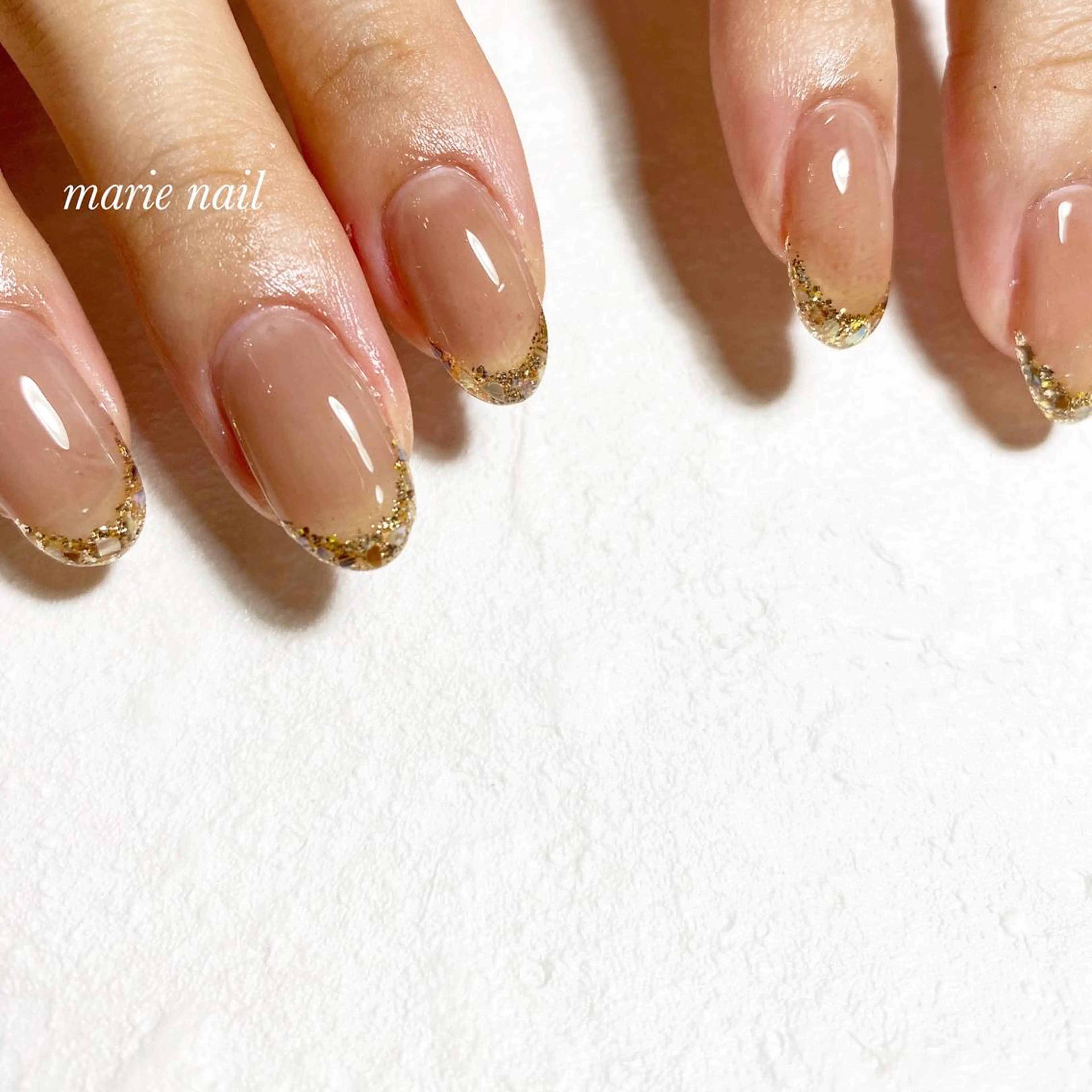 ネイル フレンチネイル marie nailのネイルデザイン