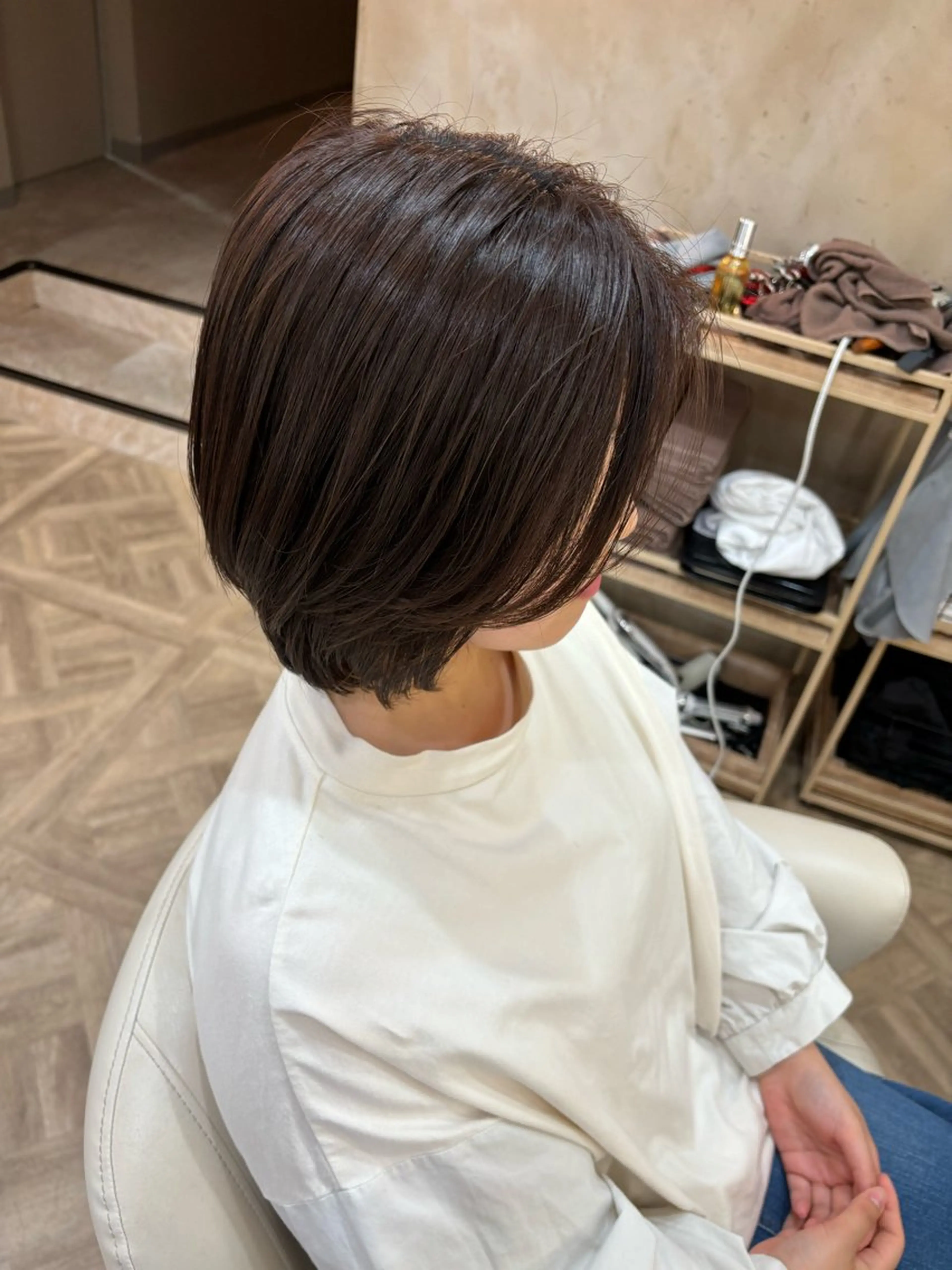 ショート パーマ職人DAIKI ツイスパ/波巻きのヘアスタイル