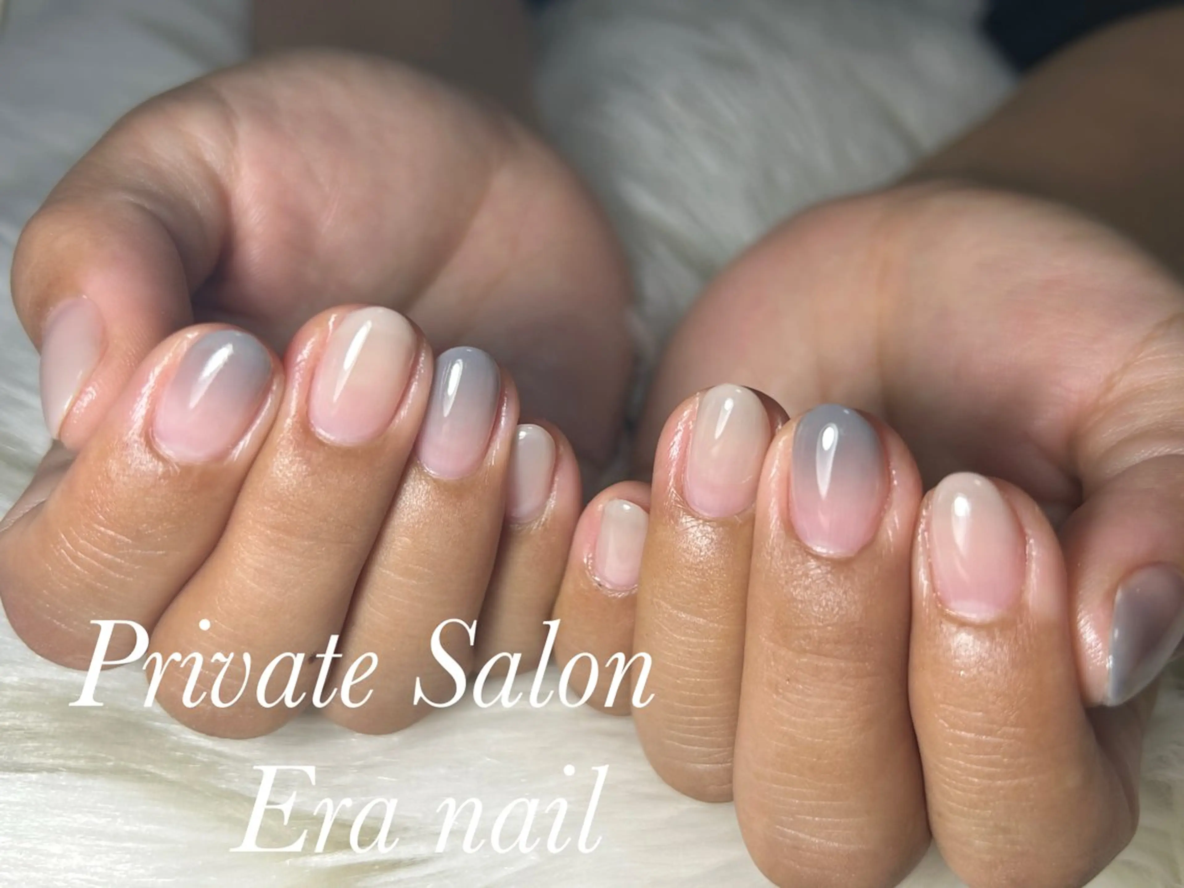 ネイル グラデーション ハンドネイル Era nailのネイルデザイン