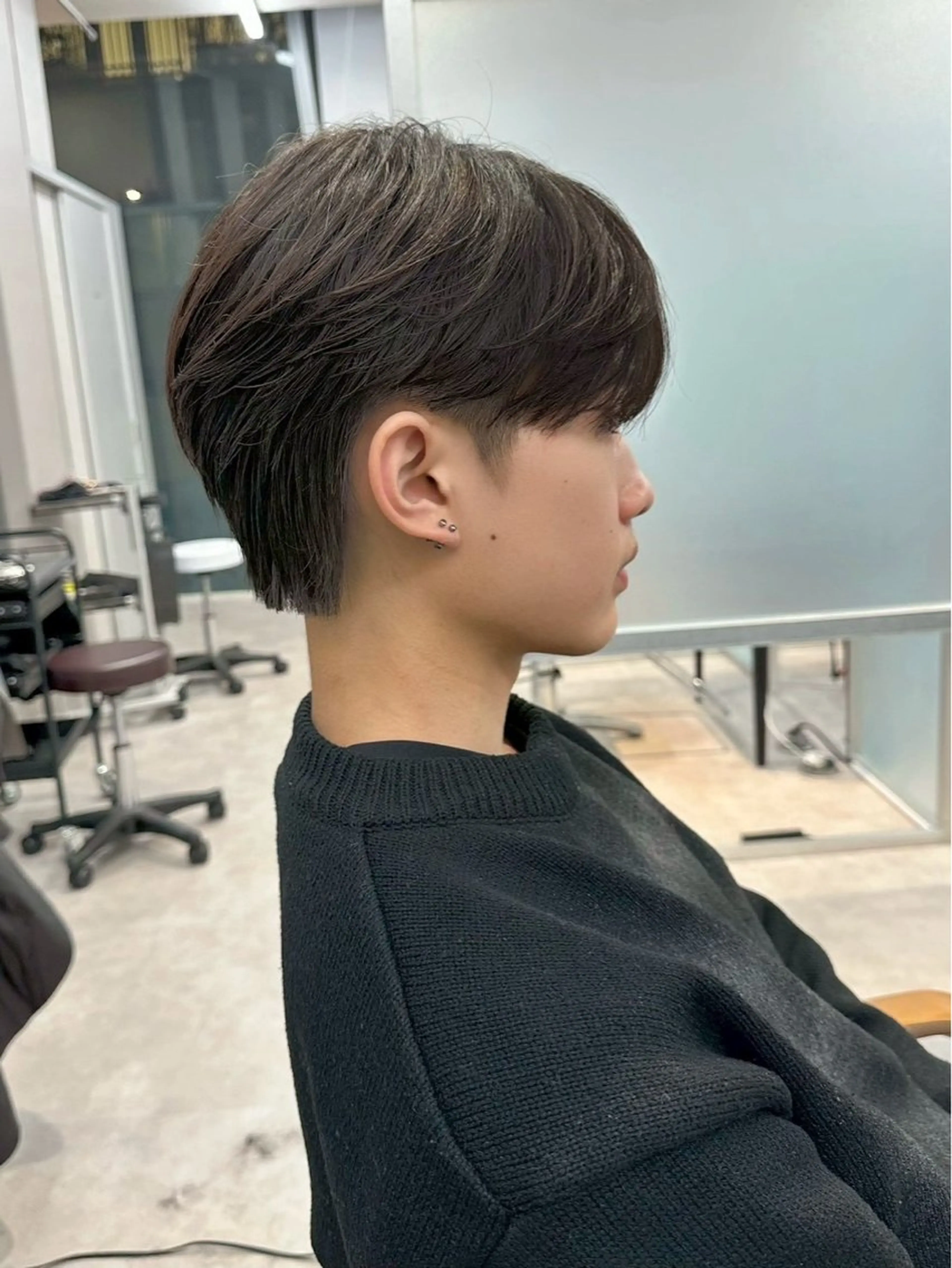 メンズ かのん/メンズ毛流れ 特化/曲がる縮毛矯正のヘアスタイル