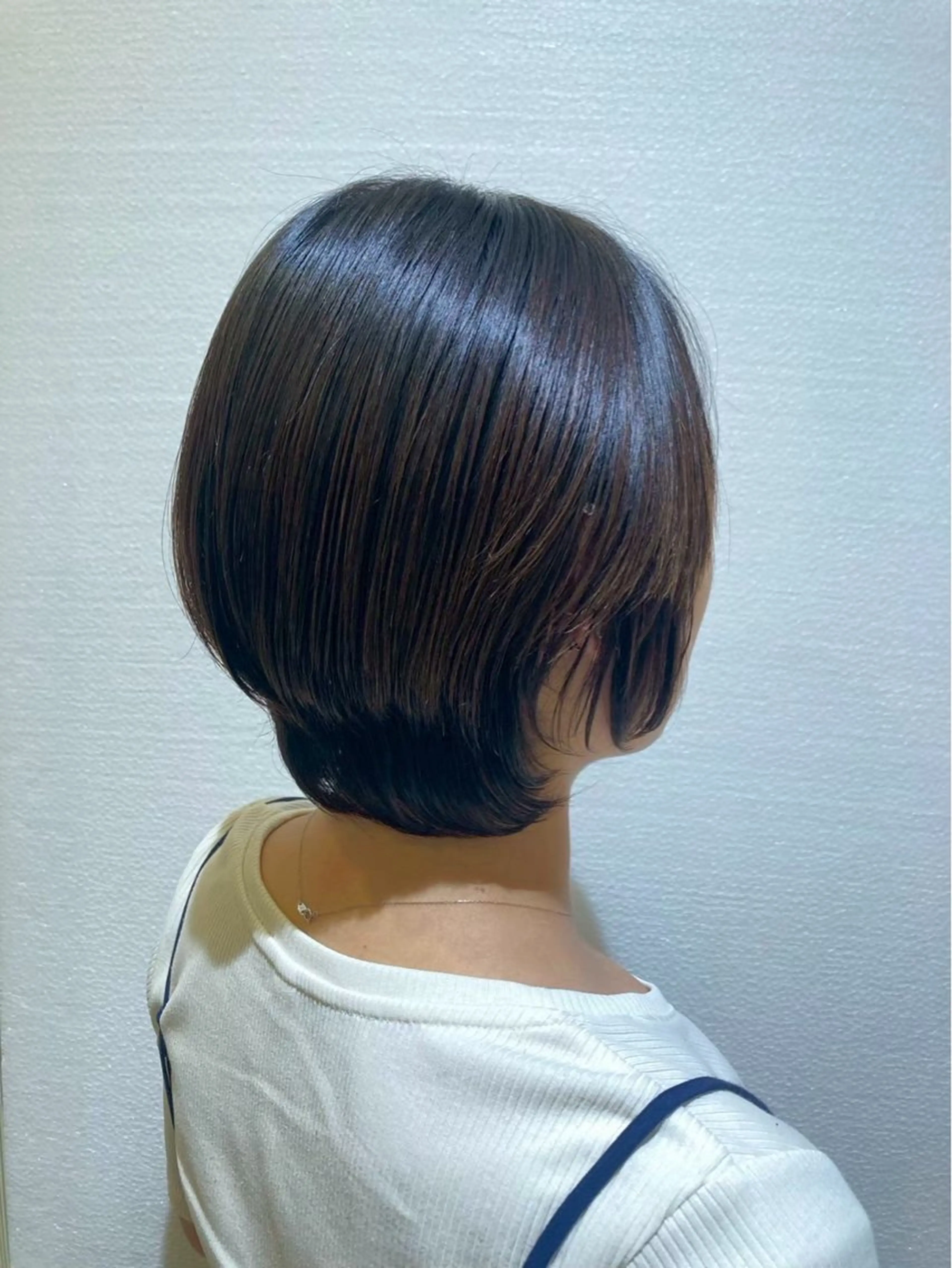 前髪カット➕イルミナカラー➕うるつやトリートメント✨️の写真