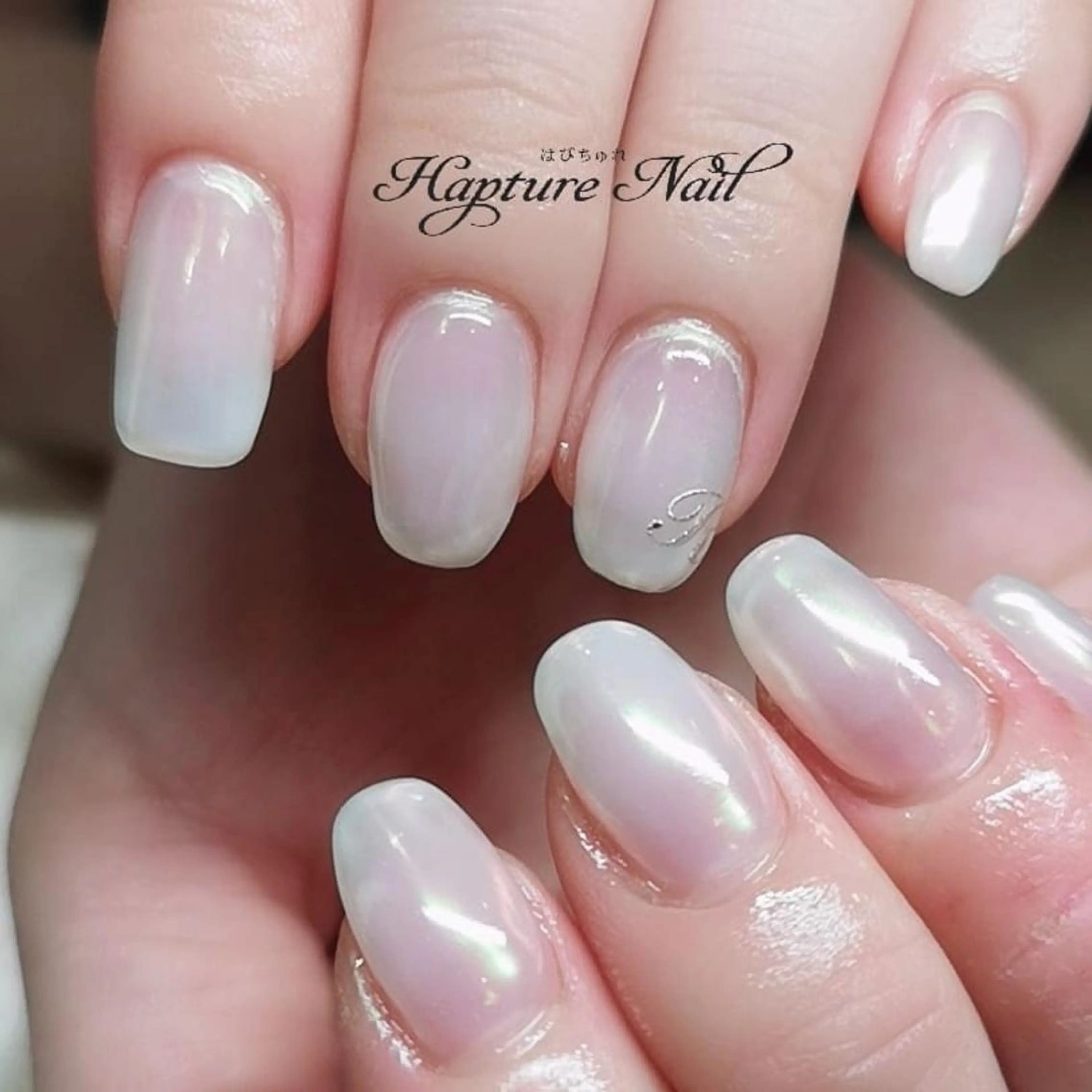 ネイル アートネイル オーロラネイル グラデーション ワンカラーネイル シンプルネイル m- Hiroのネイルデザイン