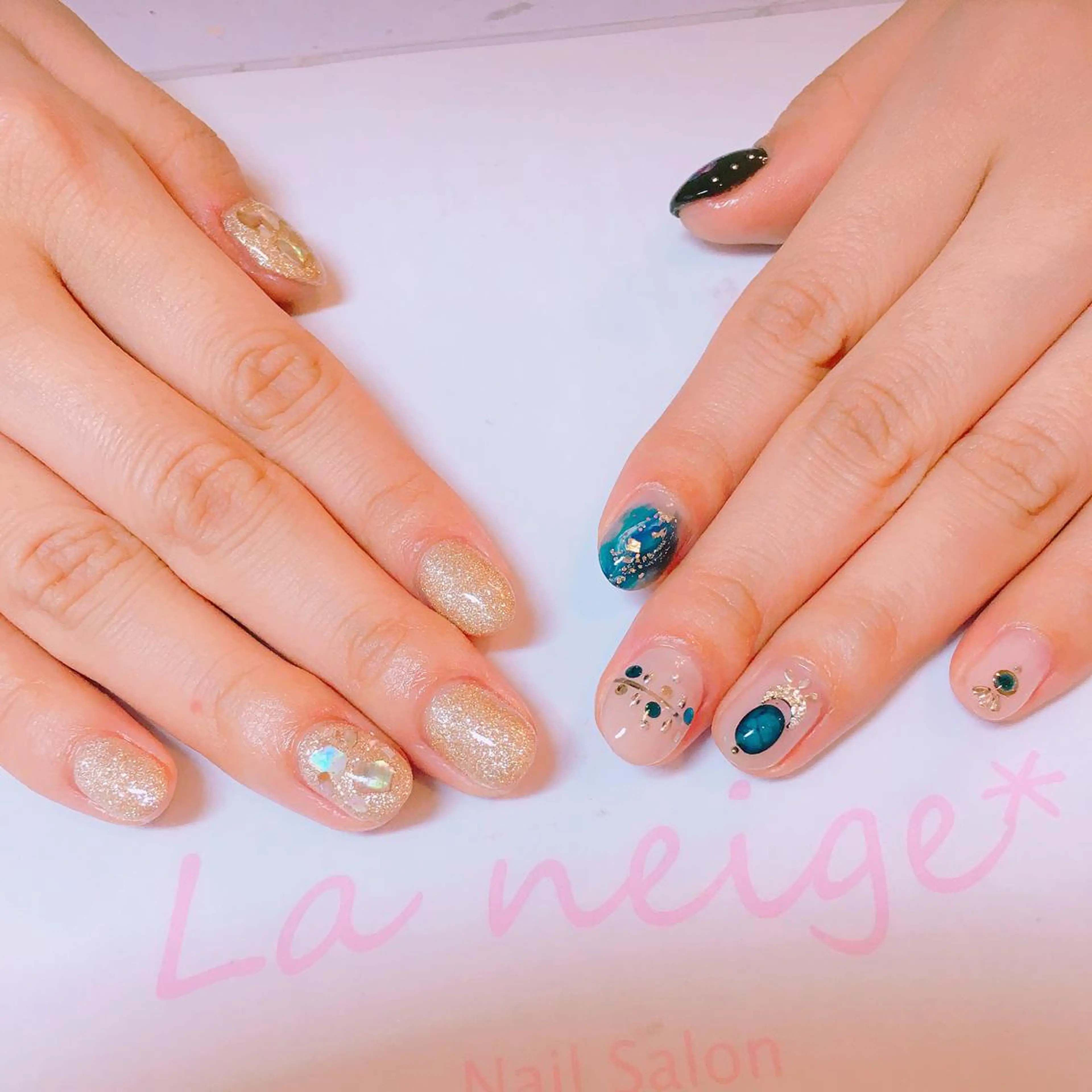 ネイル La neige* yuki 🐩🌙のネイルデザイン