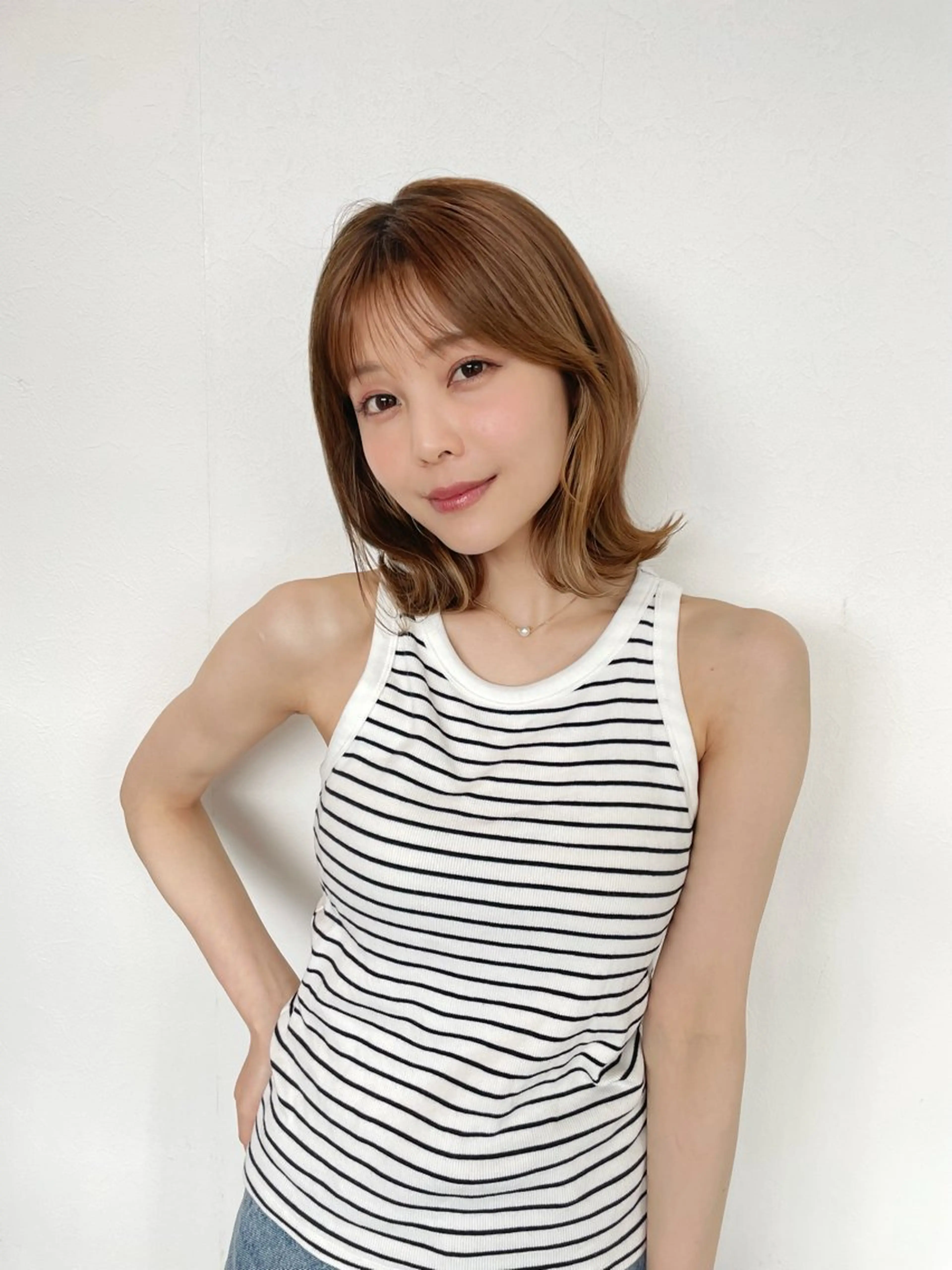 ショート カラー 似合わせ/小顔/ 韓国✨KAITOのヘアスタイル