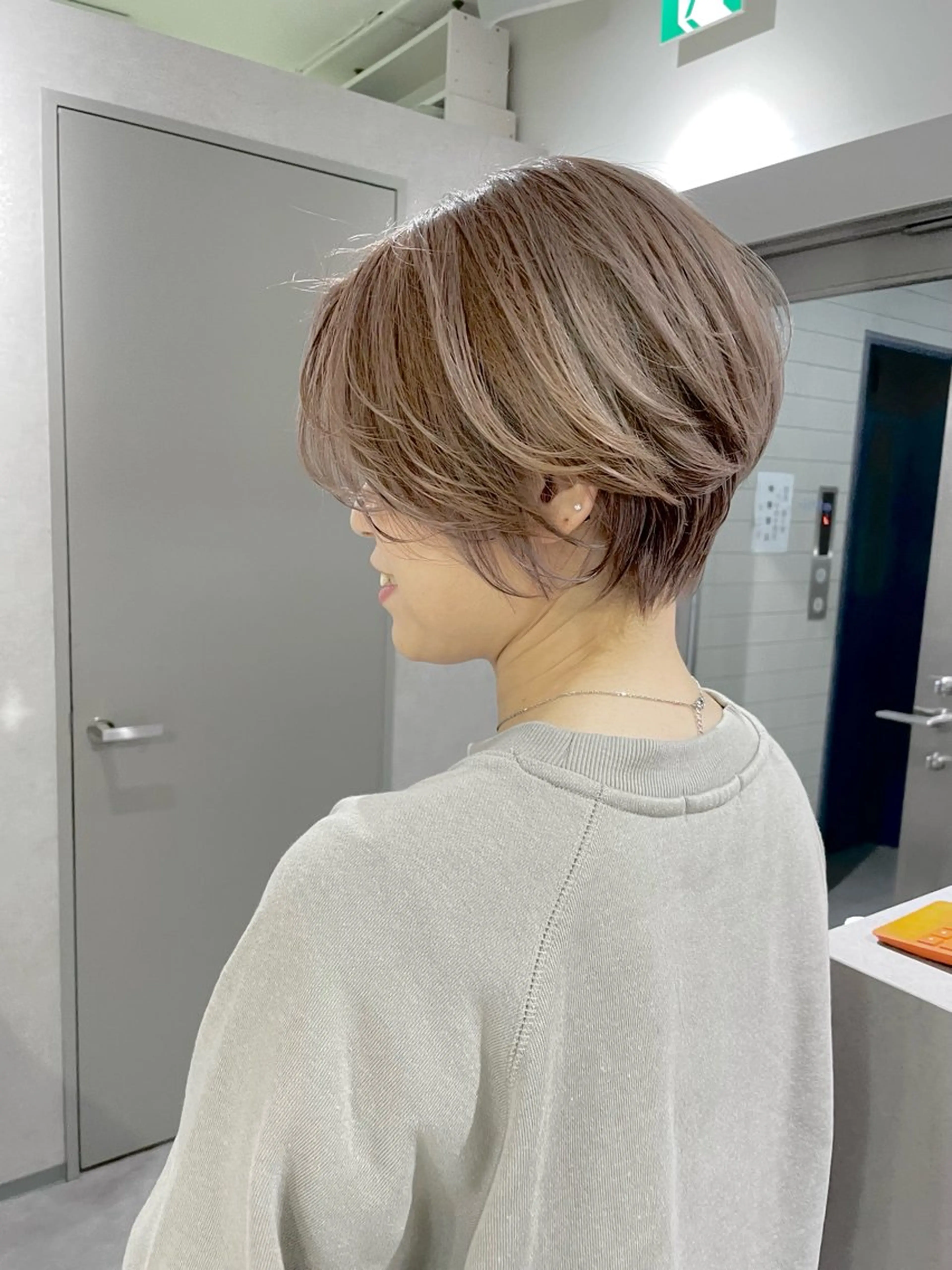 ショート カラー くびれヘア ショートヘア ショートヘア🌿‬ tatsuyaのヘアスタイル