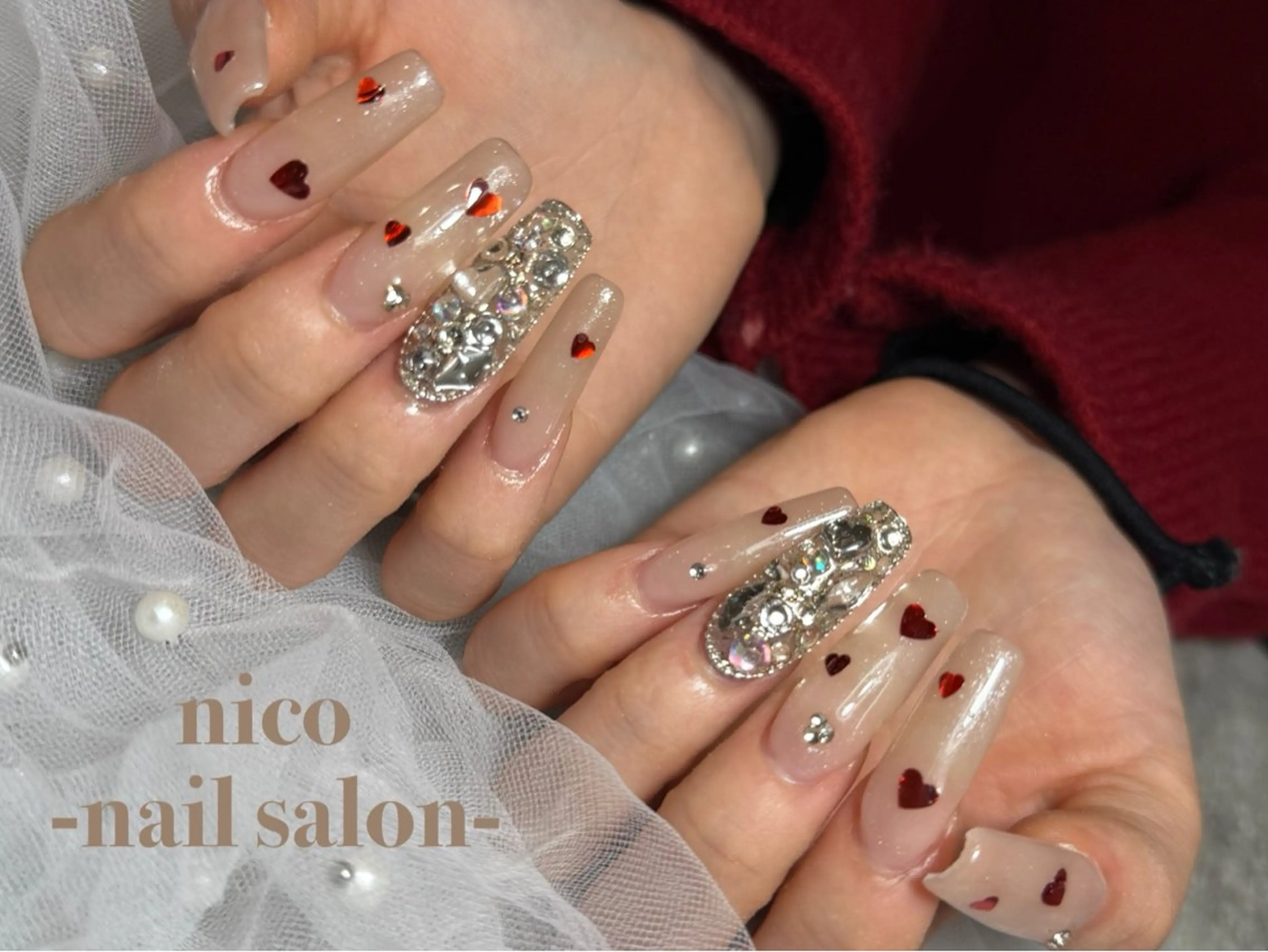 ロング ロング ハンドネイル nico-nail ️🫧wakanaのネイルデザイン