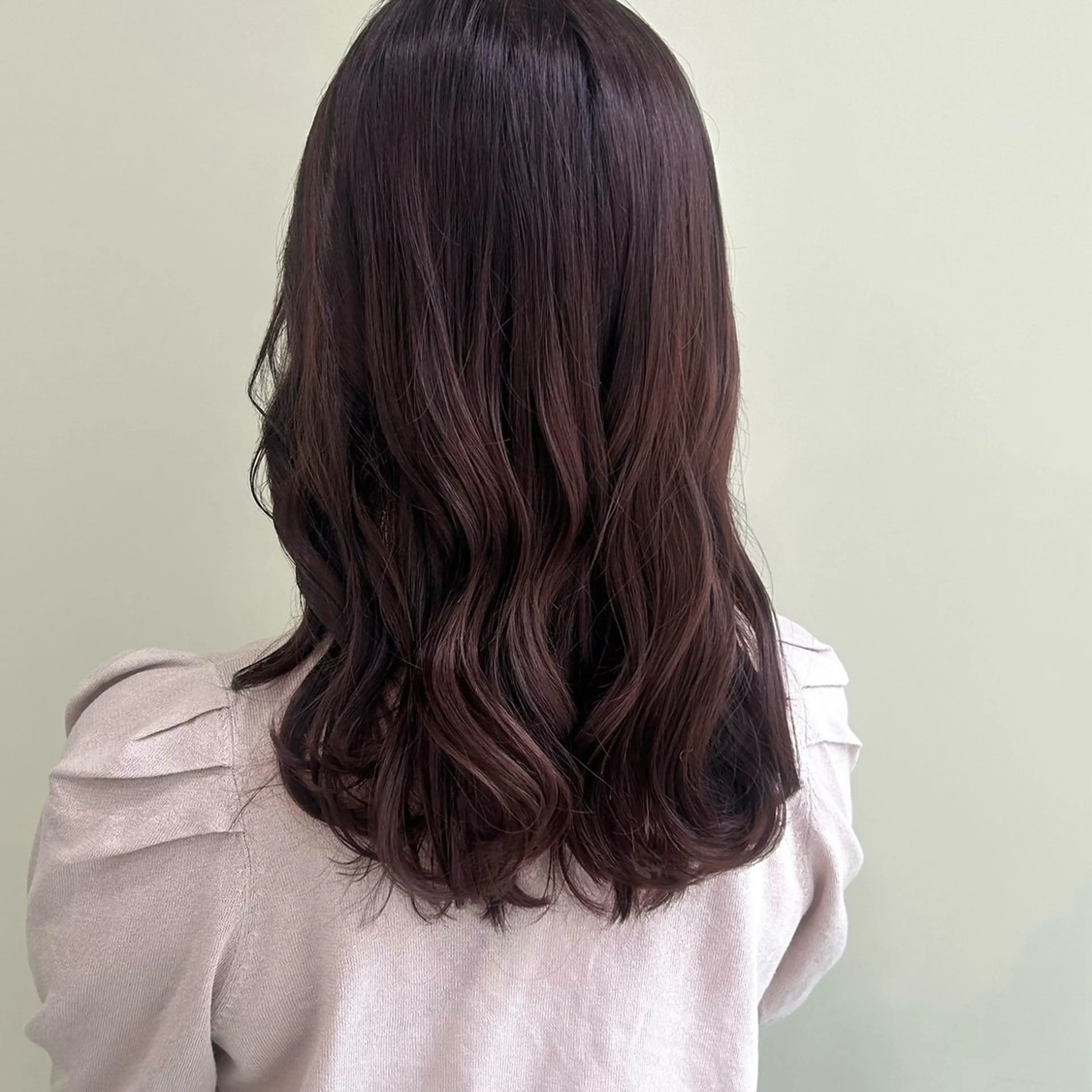 セミロング カット ヘアカラー トリートメント hana/艶髪 /透明感カラー🪞のヘアスタイル