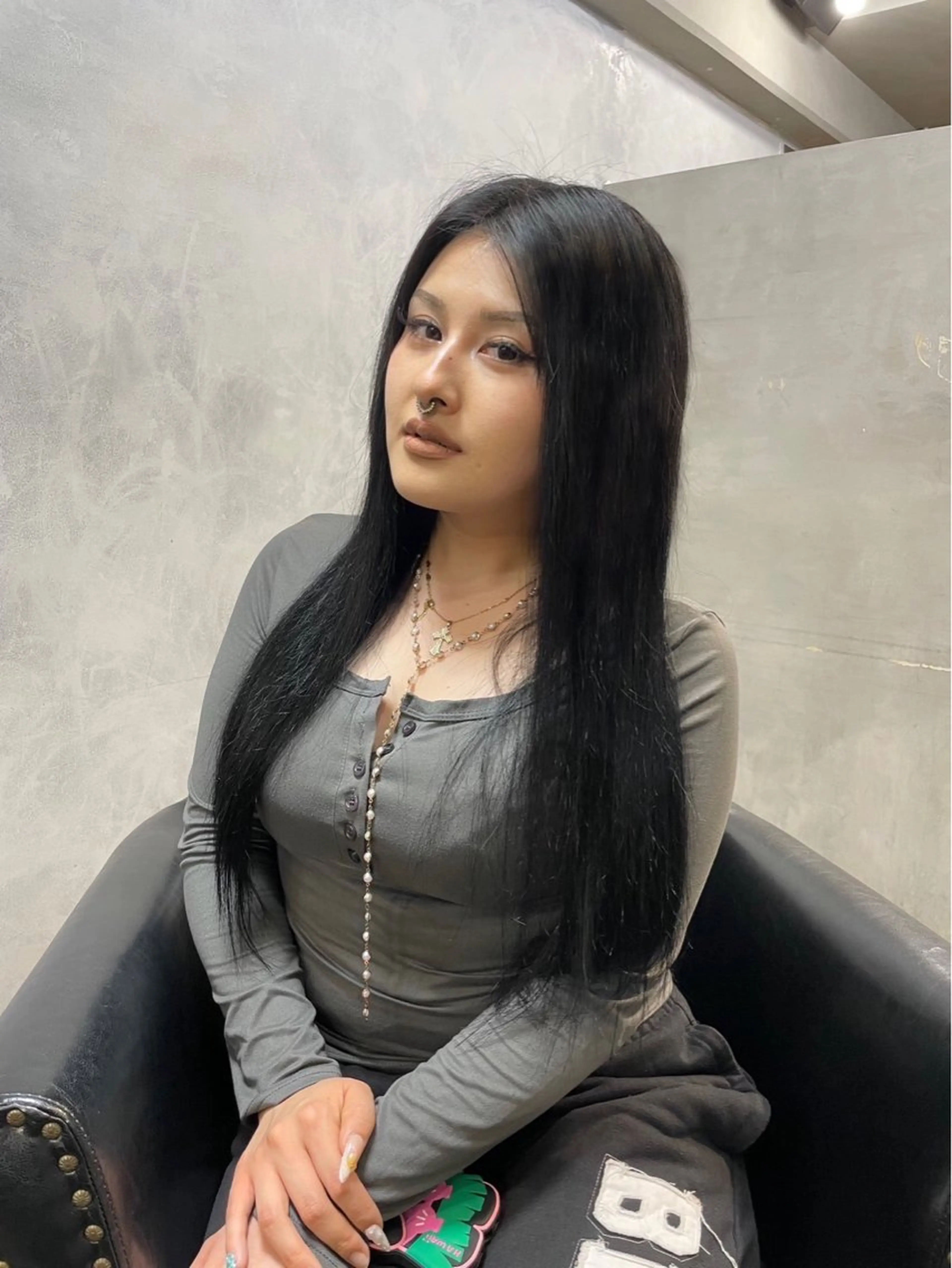 ロング シールエクステ ボブ エクステ ロング XENA 渋谷店のヘアスタイル